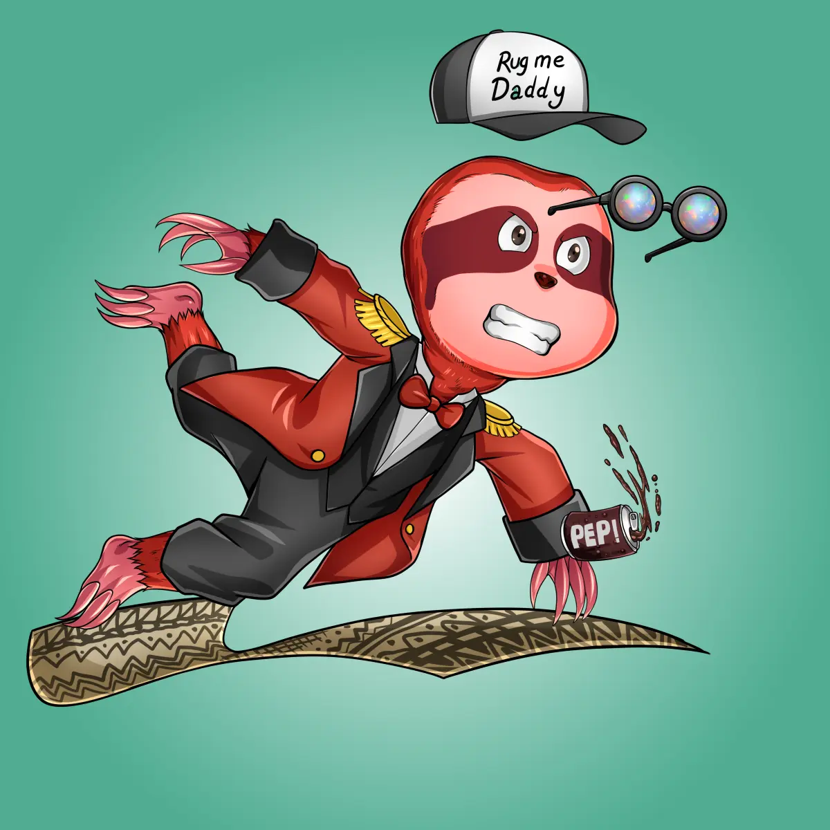 Rug Friends  #1950 NFT on Algorand