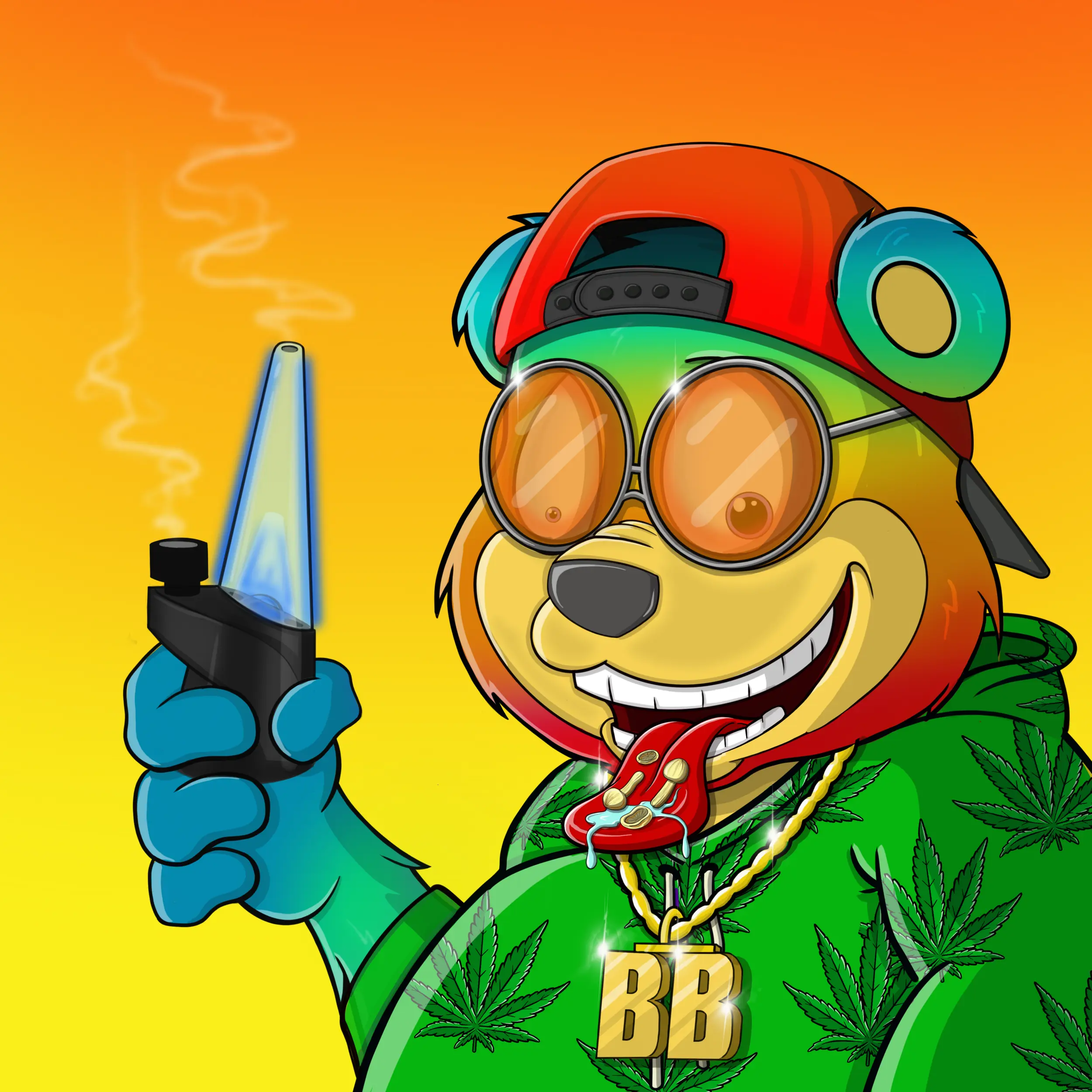 Burnin Bears #632 NFT on Algorand