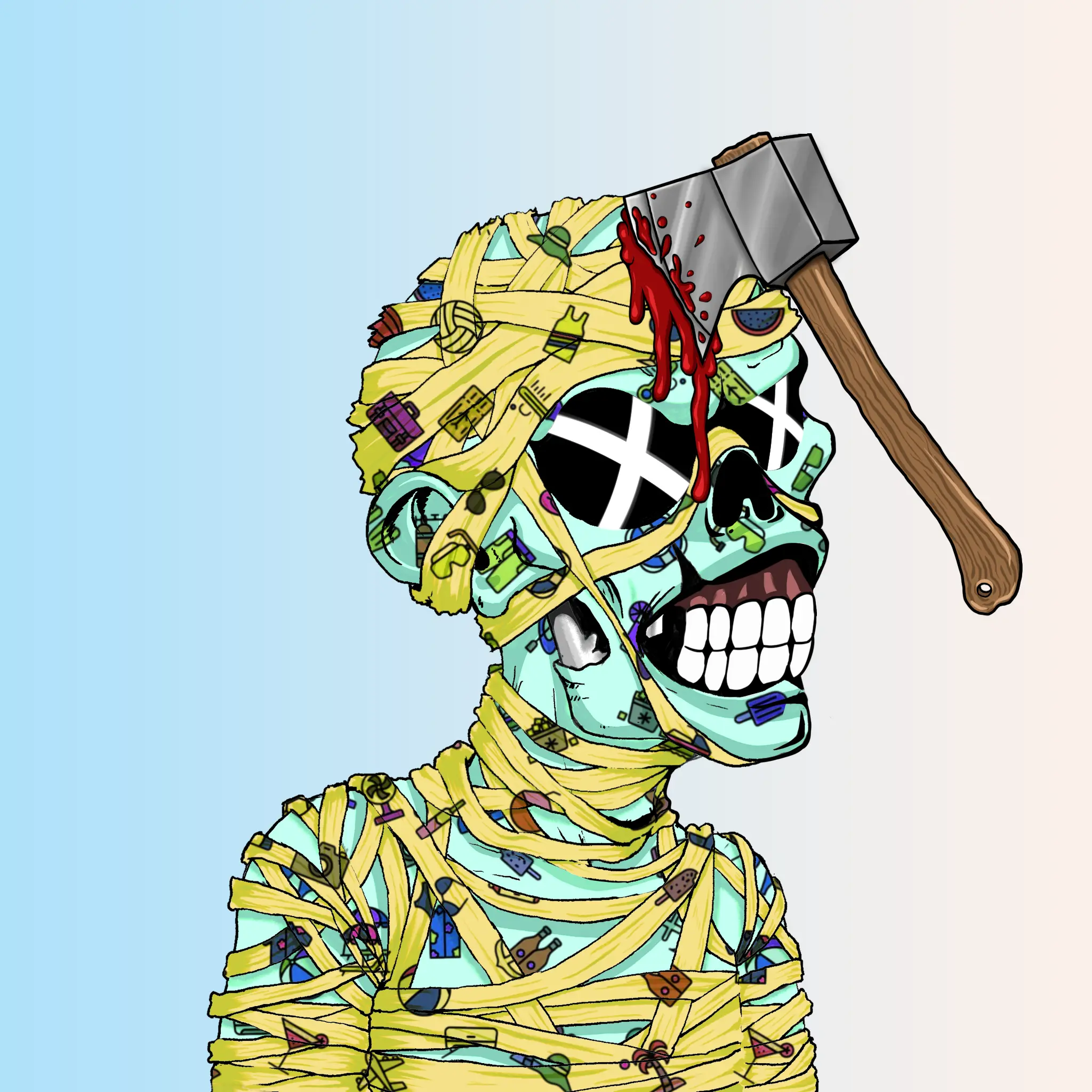 Algo Mummy #1444 NFT on Algorand