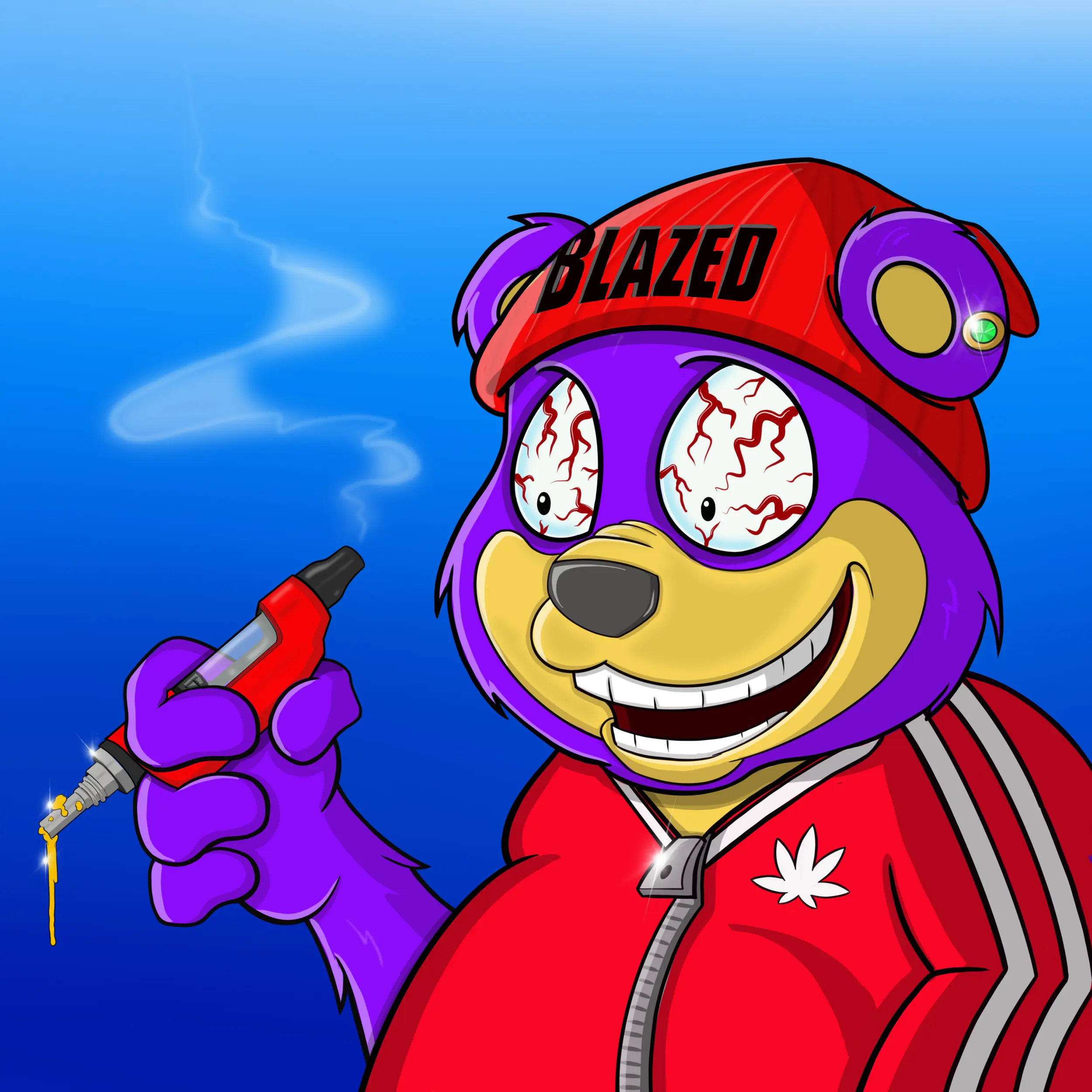 Burnin Bears #1715 NFT on Algorand