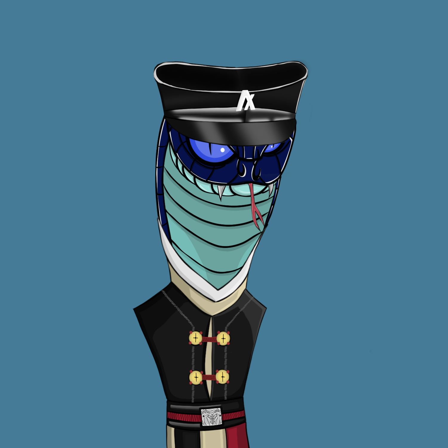 The Snake Cartel #486 NFT on Algorand