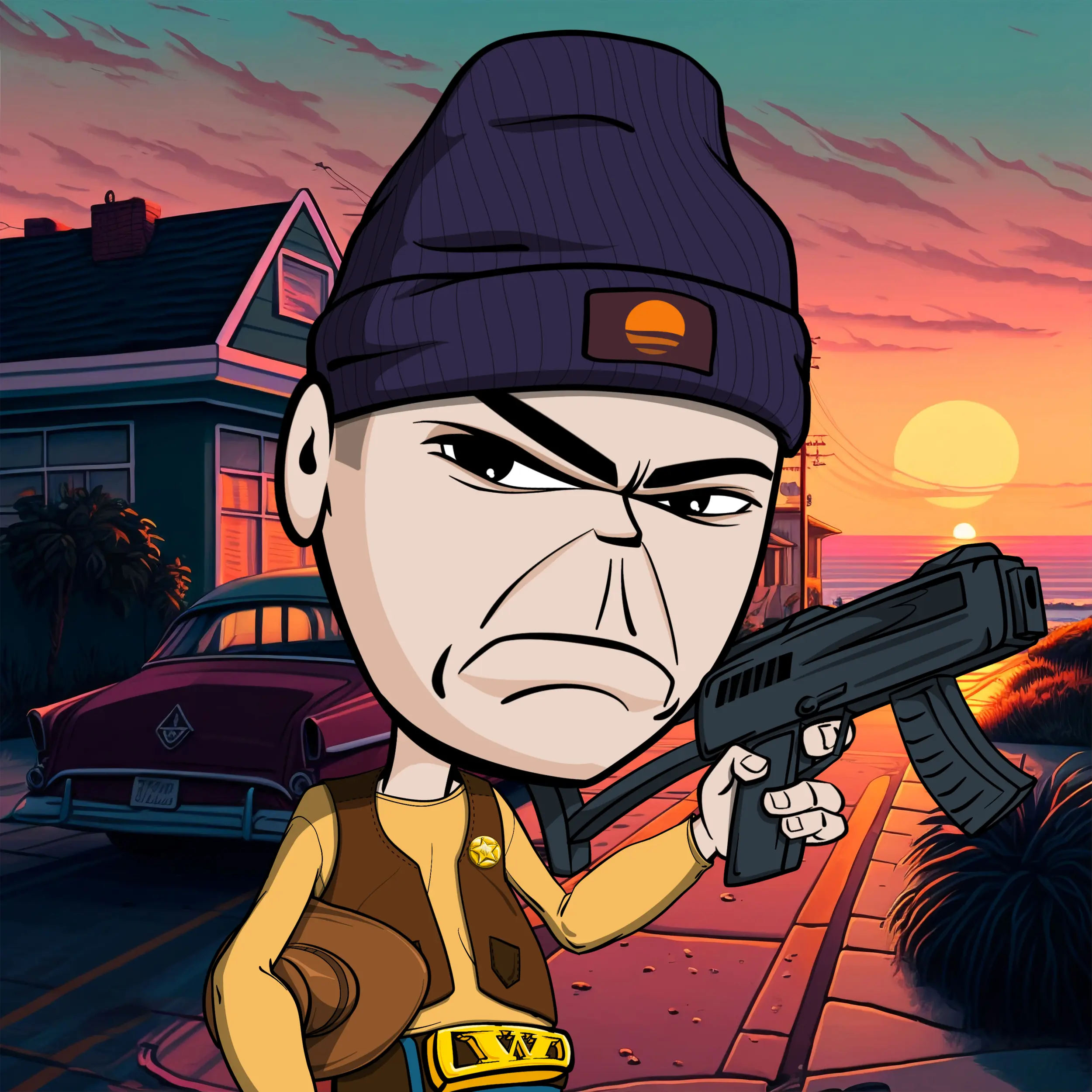 CoolCockGangs #651 NFT on Algorand