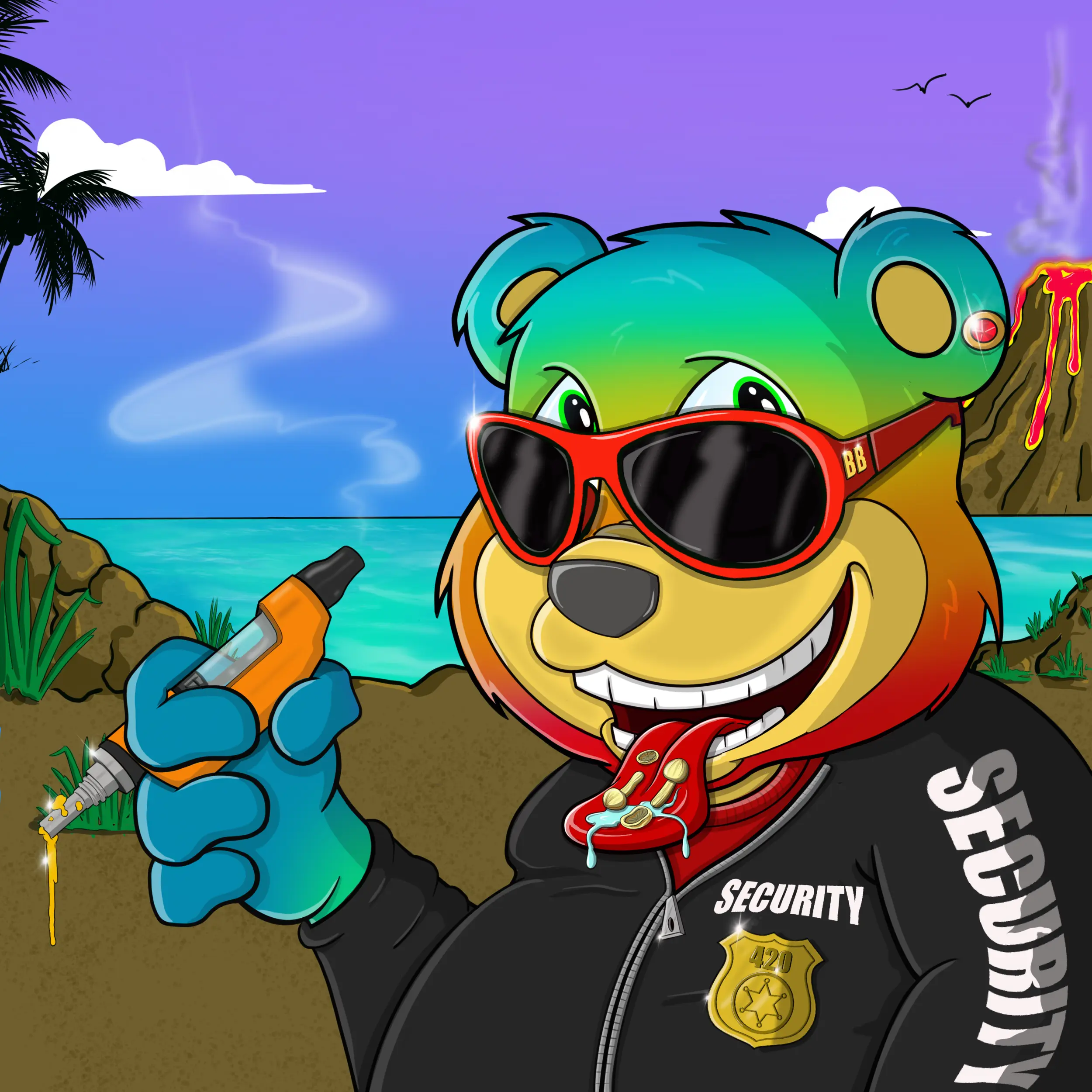 Burnin Bears #1846 NFT on Algorand