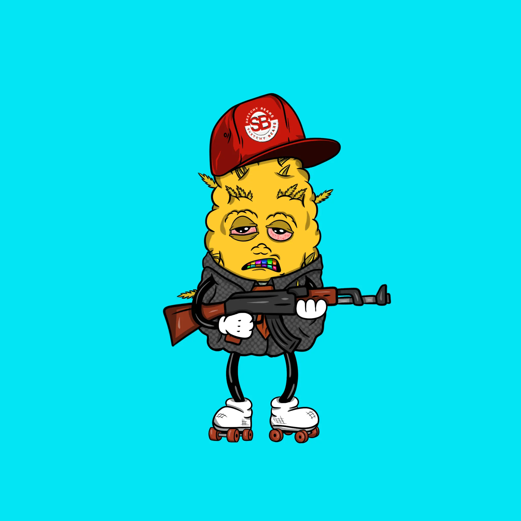 Blazing Budz #305 NFT on Algorand