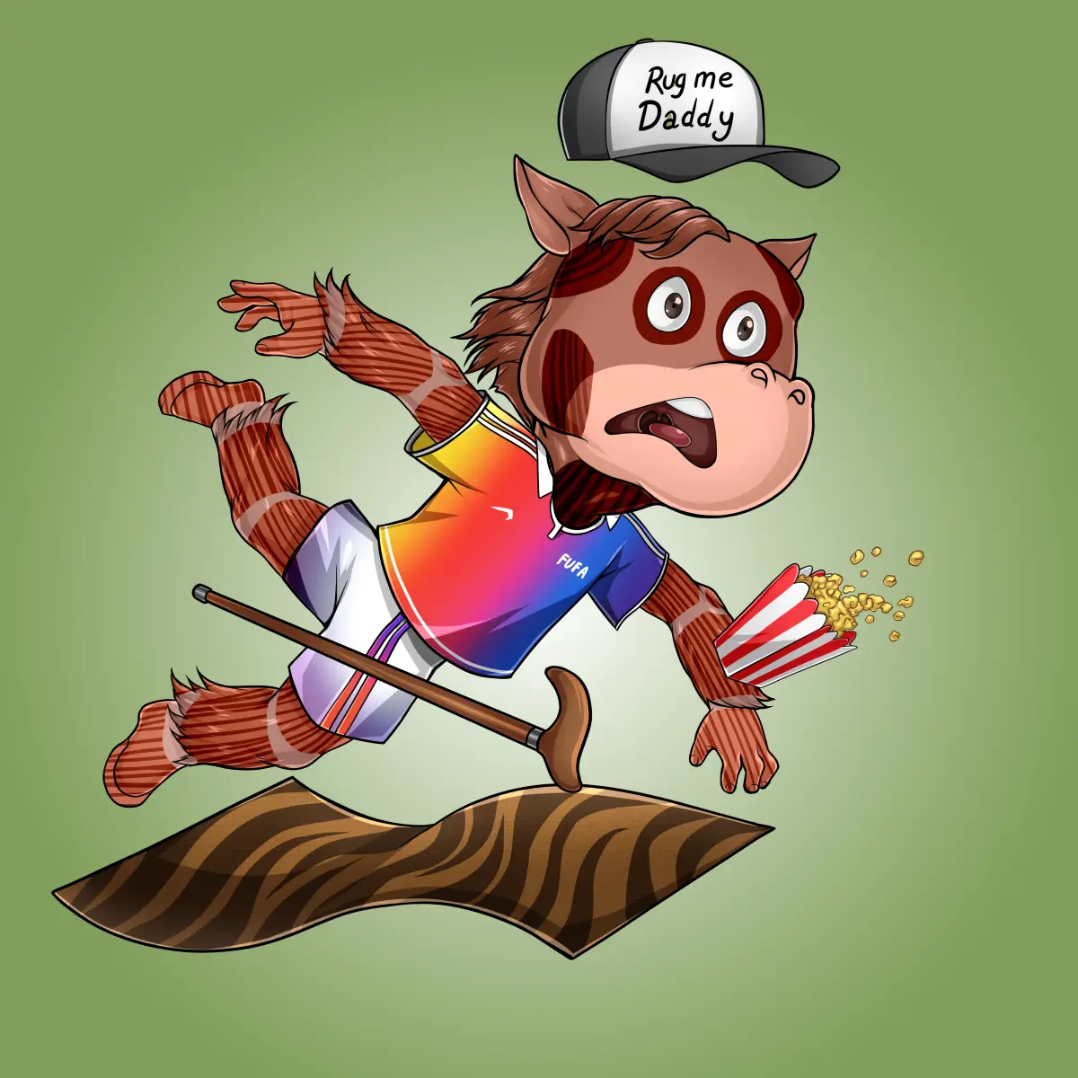 Rug Friends  #3587 NFT on Algorand