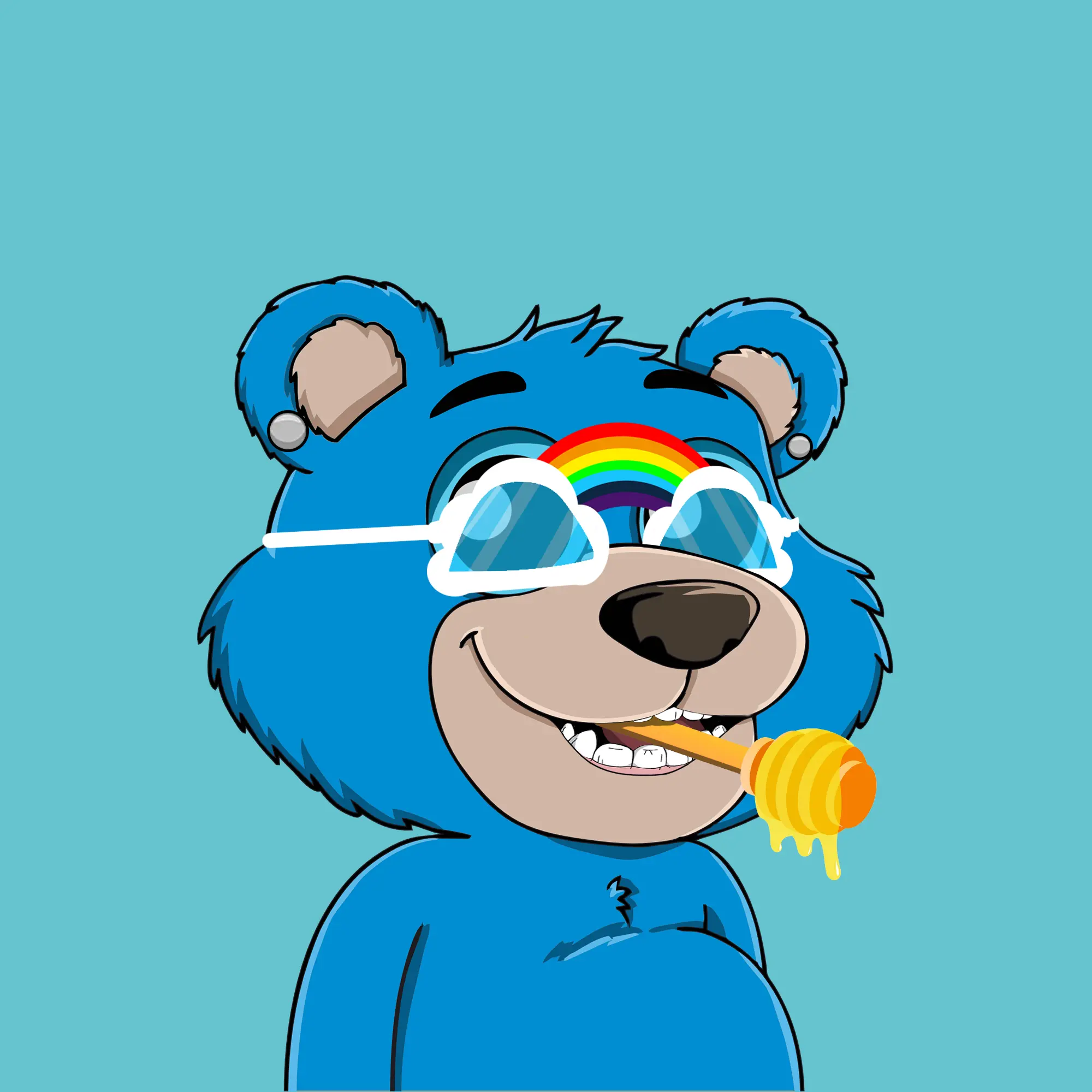 Gluttonous Bears #33 NFT on Algorand