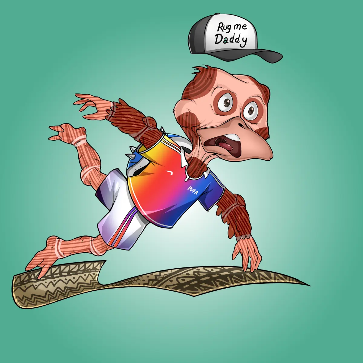 Rug Friends  #982 NFT on Algorand