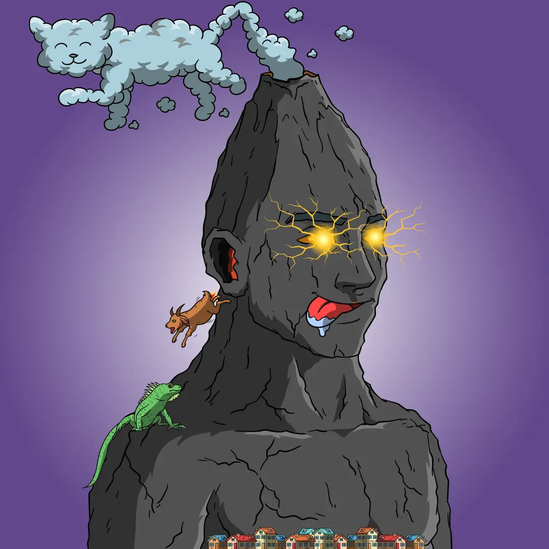 Volcano Boyz #1424 NFT on Algorand