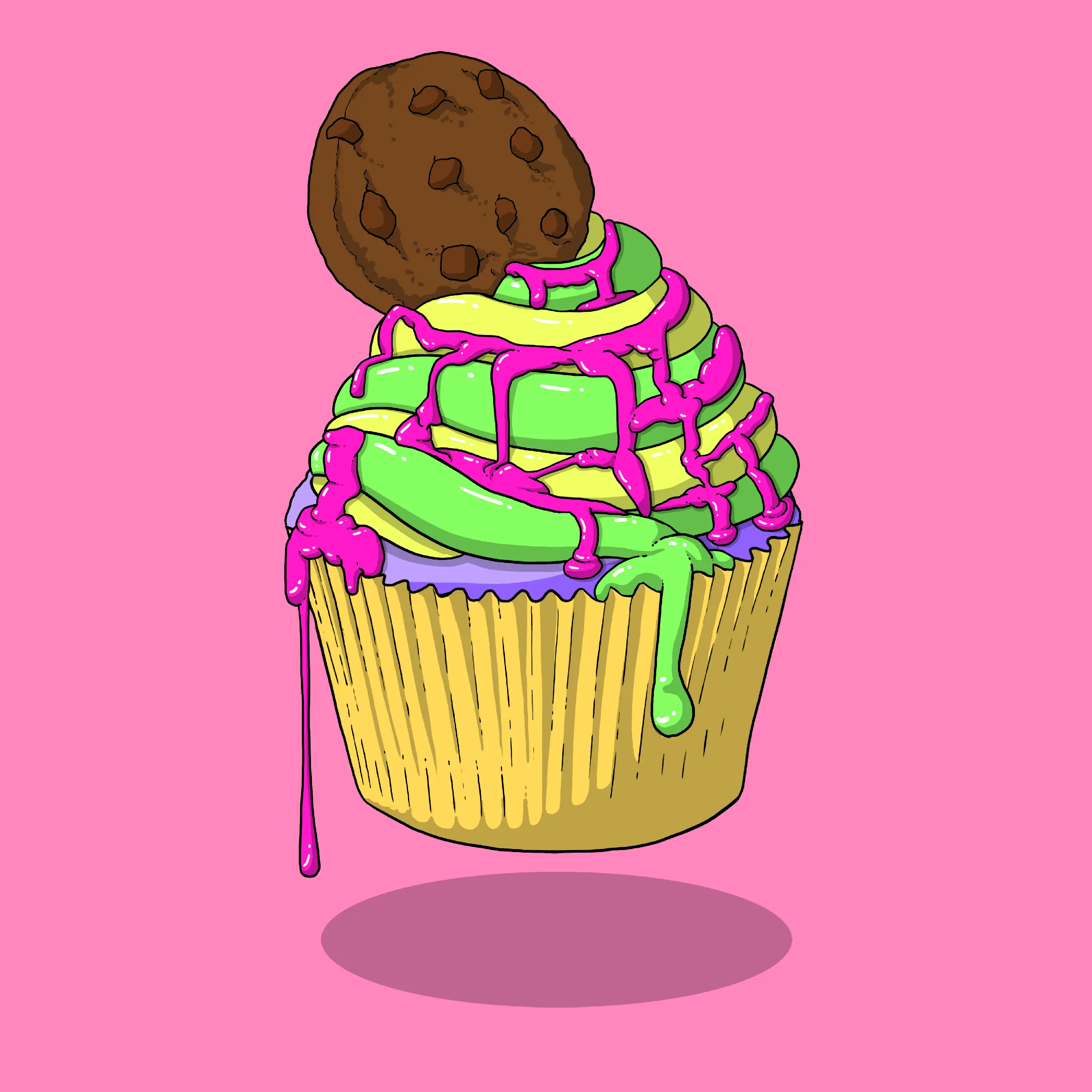 Cupcakes #96 NFT on Algorand