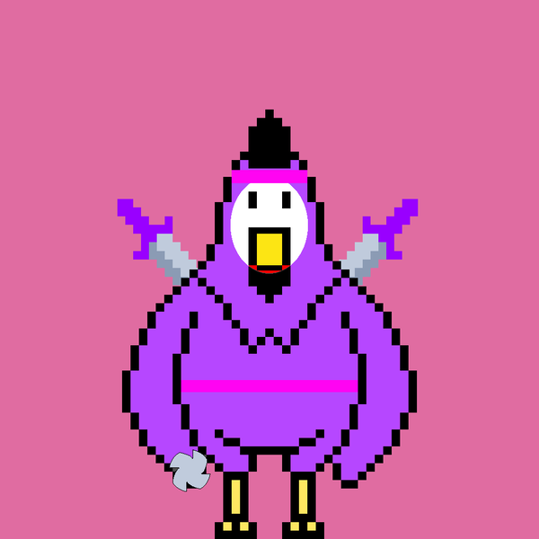 An image of Pixel Chicken #149