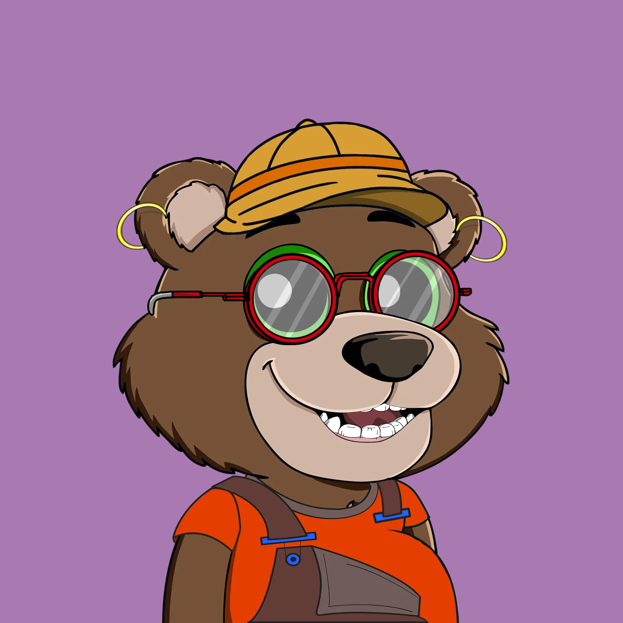 Gluttonous Bears #319 NFT on Algorand