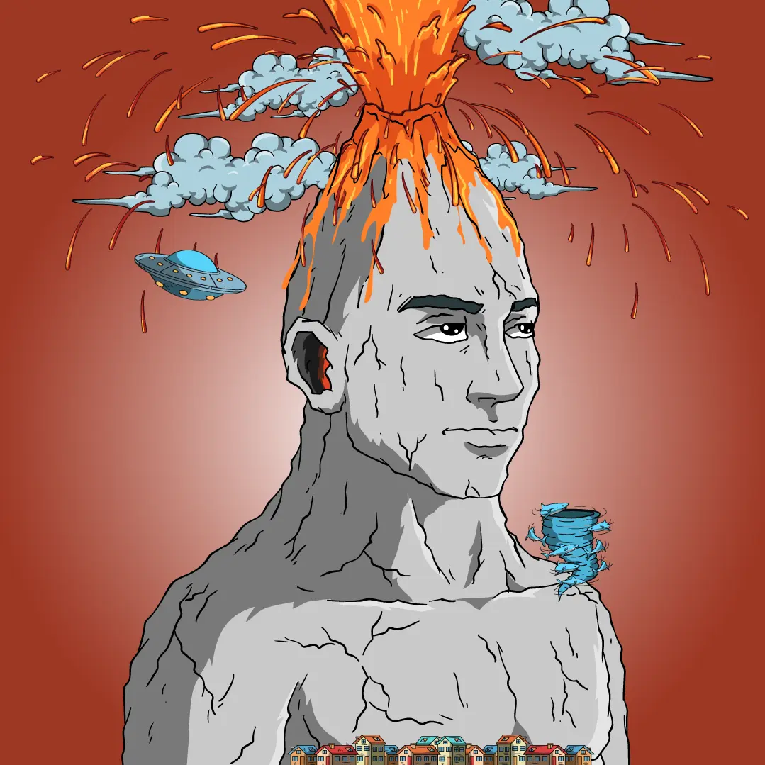 Volcano Boyz #1081 NFT on Algorand