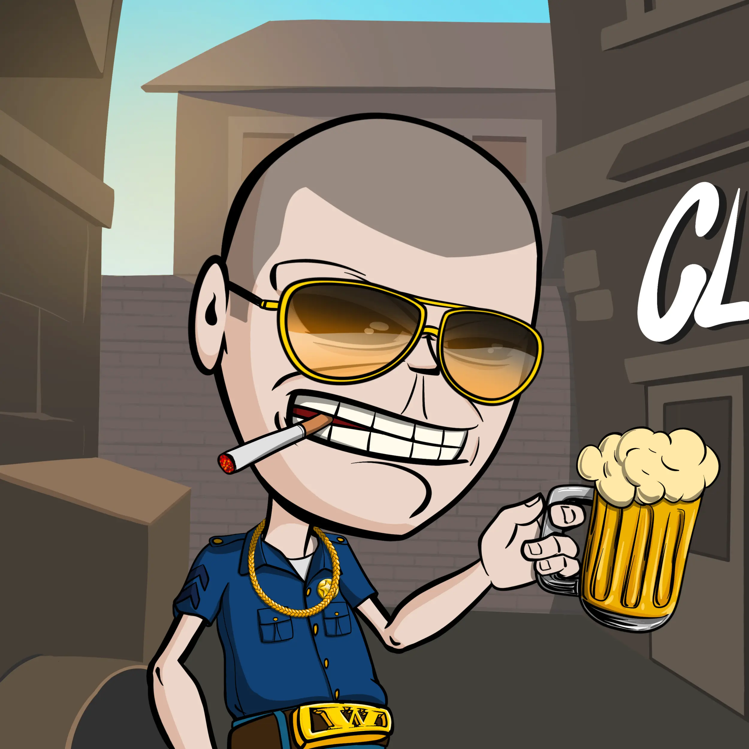 CoolCockGangs #141 NFT on Algorand