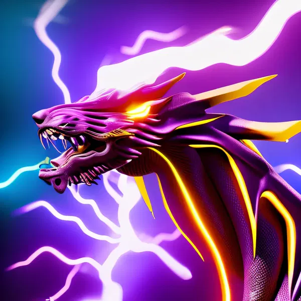 An image of DragonFi Thunder Dragons #28