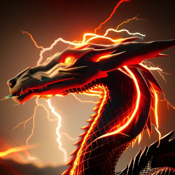 An image of DragonFi Thunder Dragons #19