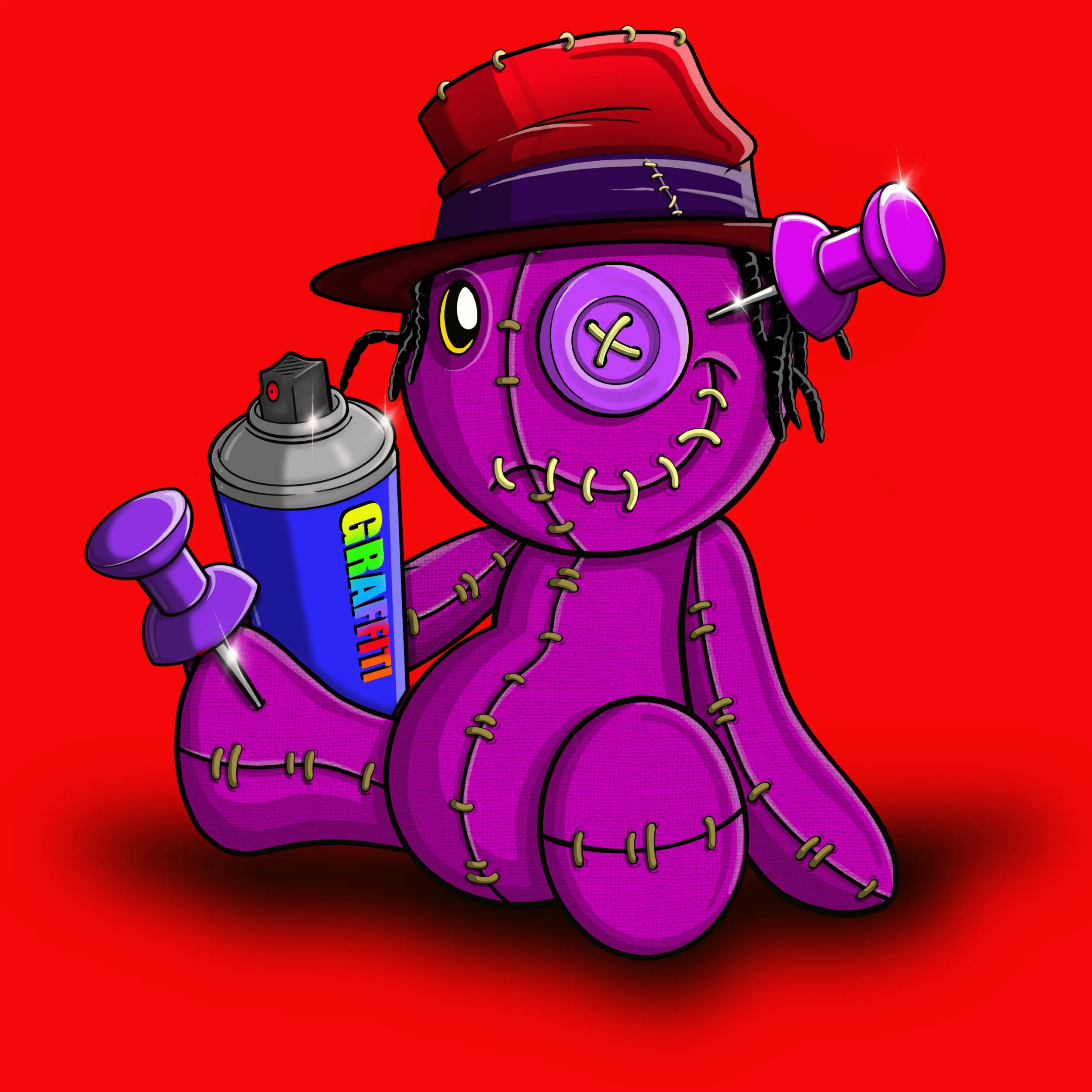 Trippy Stitch #1271 NFT on Algorand