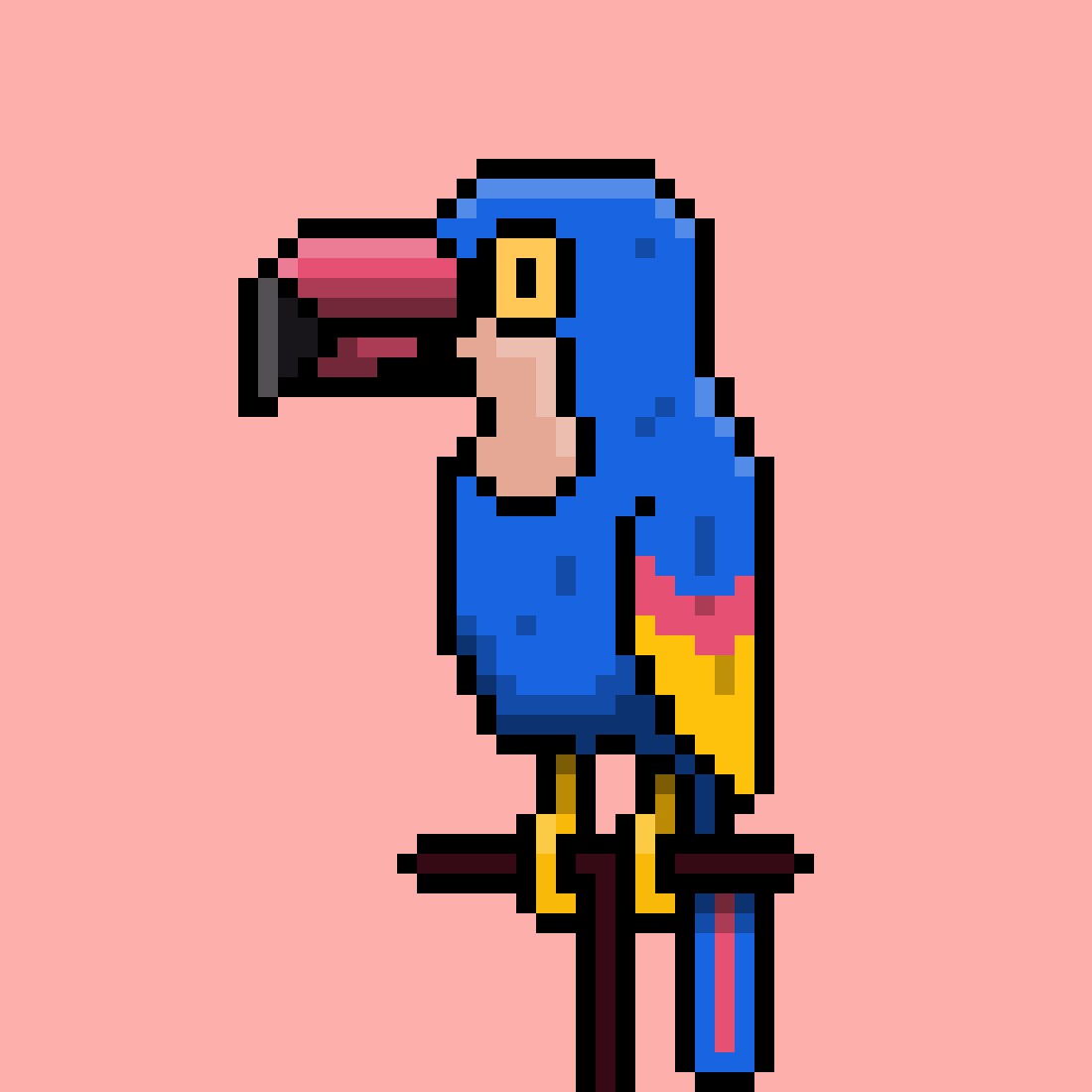 Algoparrot #178 - Vienna NFT on Algorand