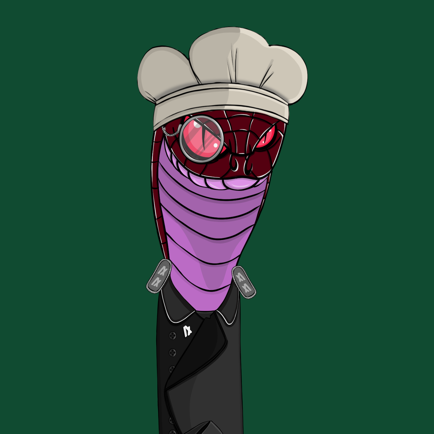 The Snake Cartel #589 NFT on Algorand