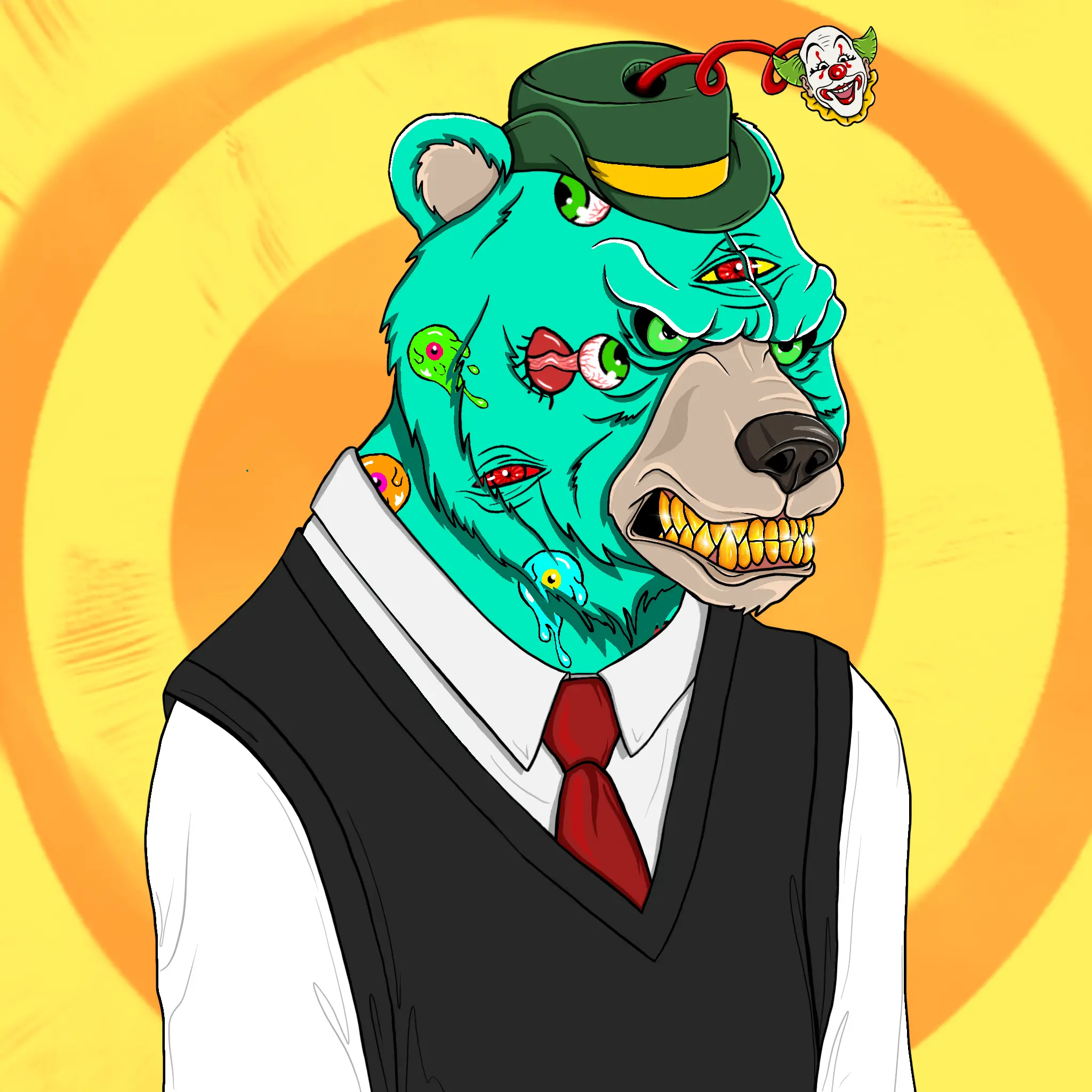 Mad Bears #1974 NFT on Algorand