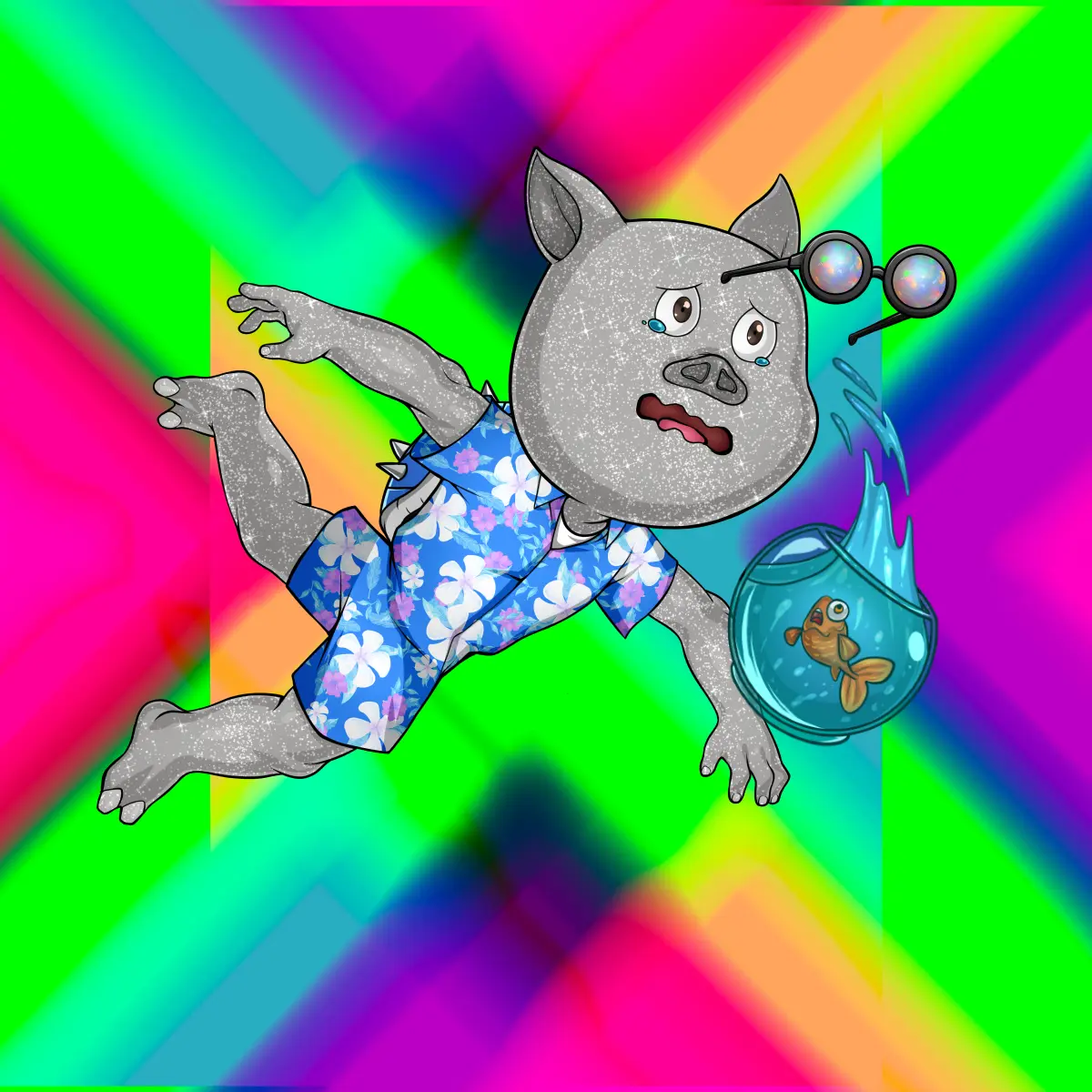 Rug Friends  #4418 NFT on Algorand