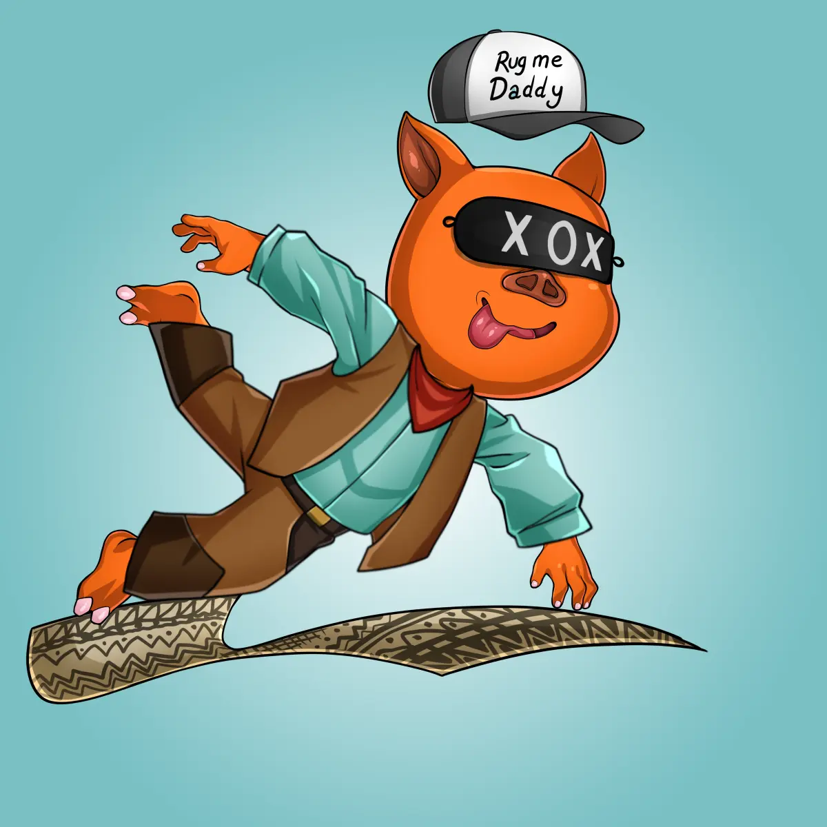 Rug Friends  #4096 NFT on Algorand