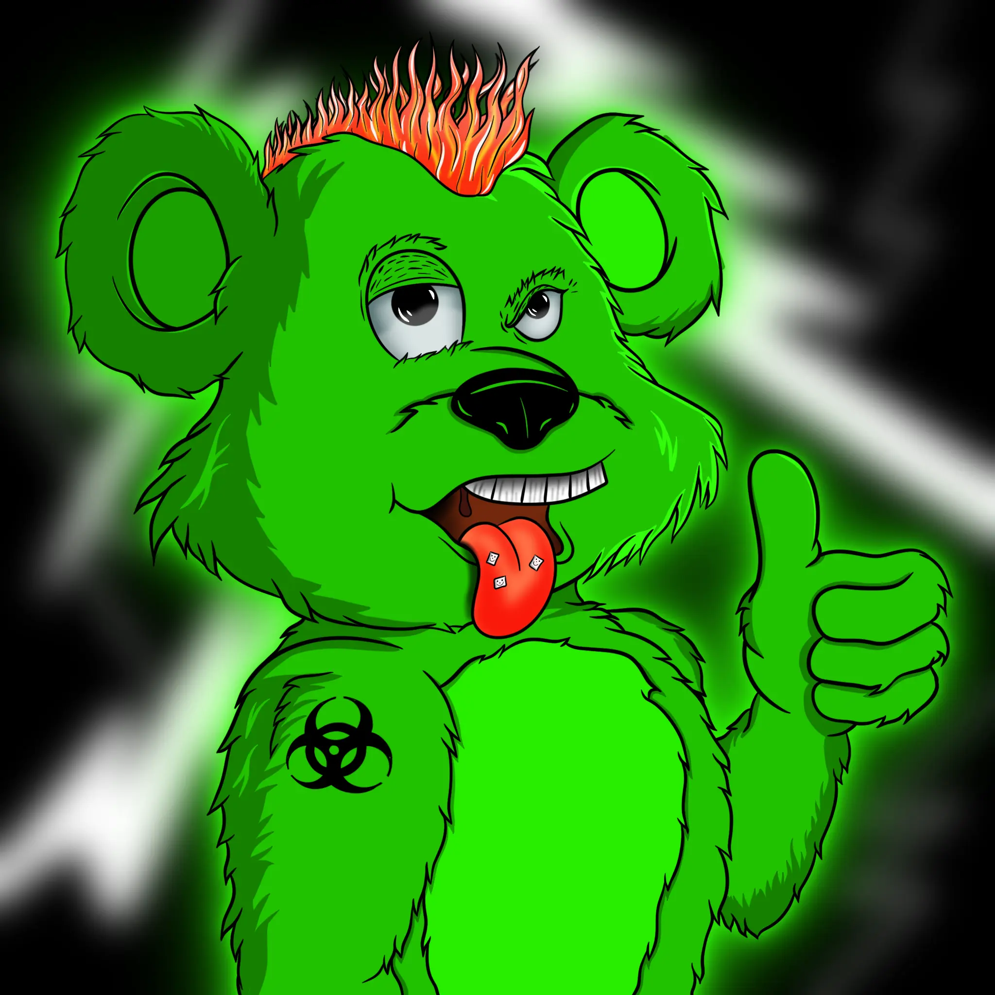 Sketchy Bears Gen2 #60 NFT on Algorand