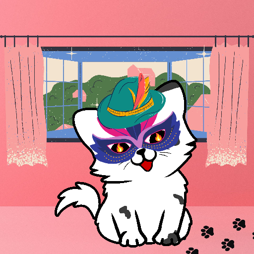 Happy Hoomens Cat#0676 NFT on Algorand