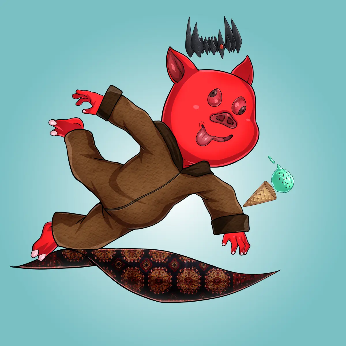 Rug Friends  #6488 NFT on Algorand