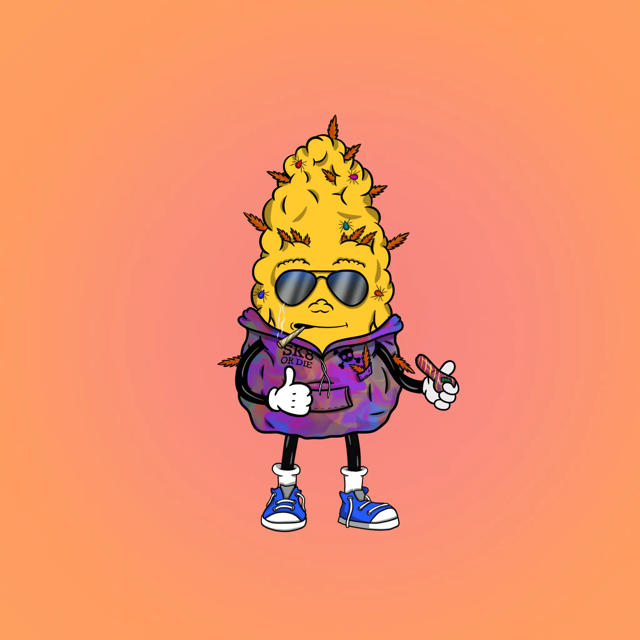 Blazing Budz #261 NFT on Algorand