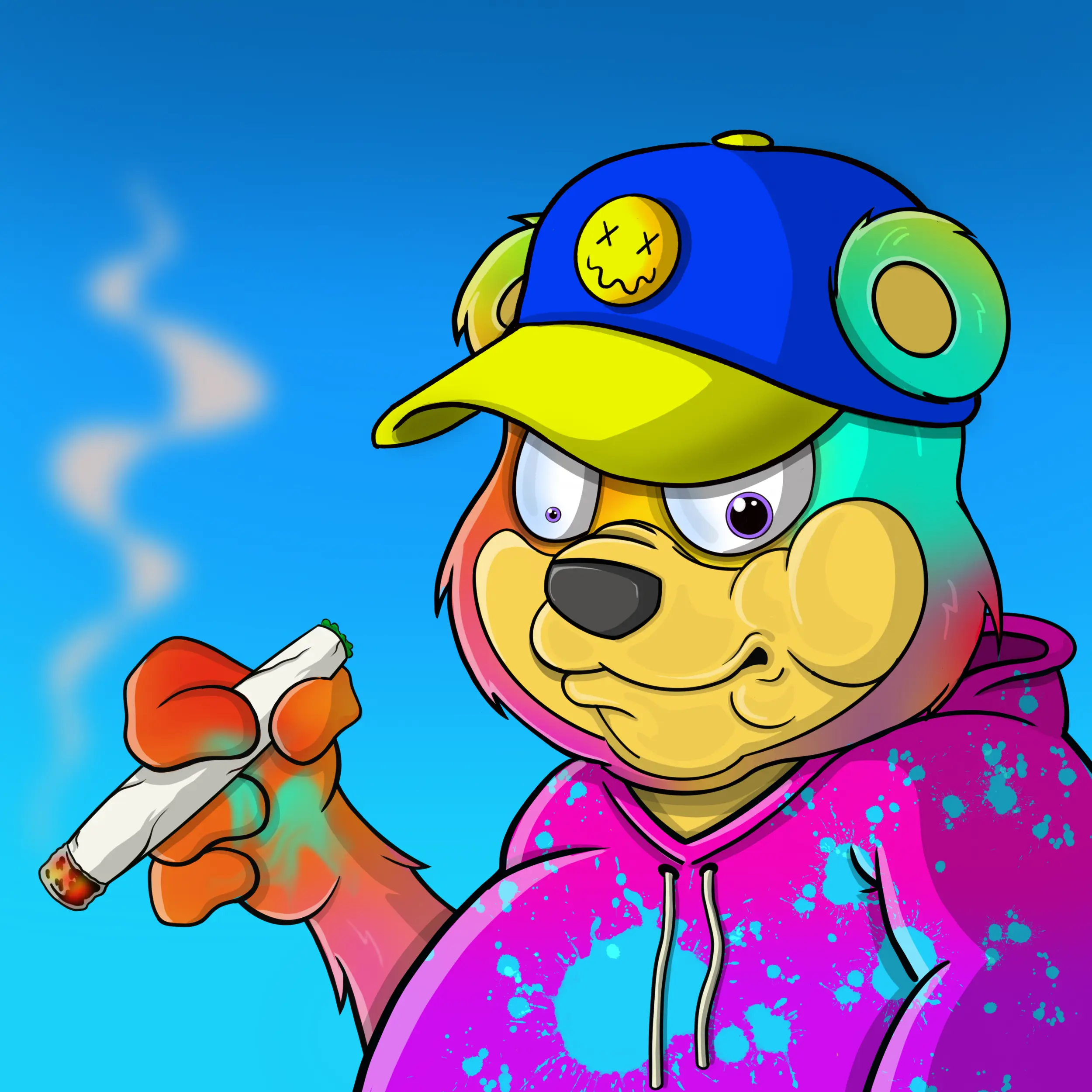 Burnin Bears #2212 NFT on Algorand