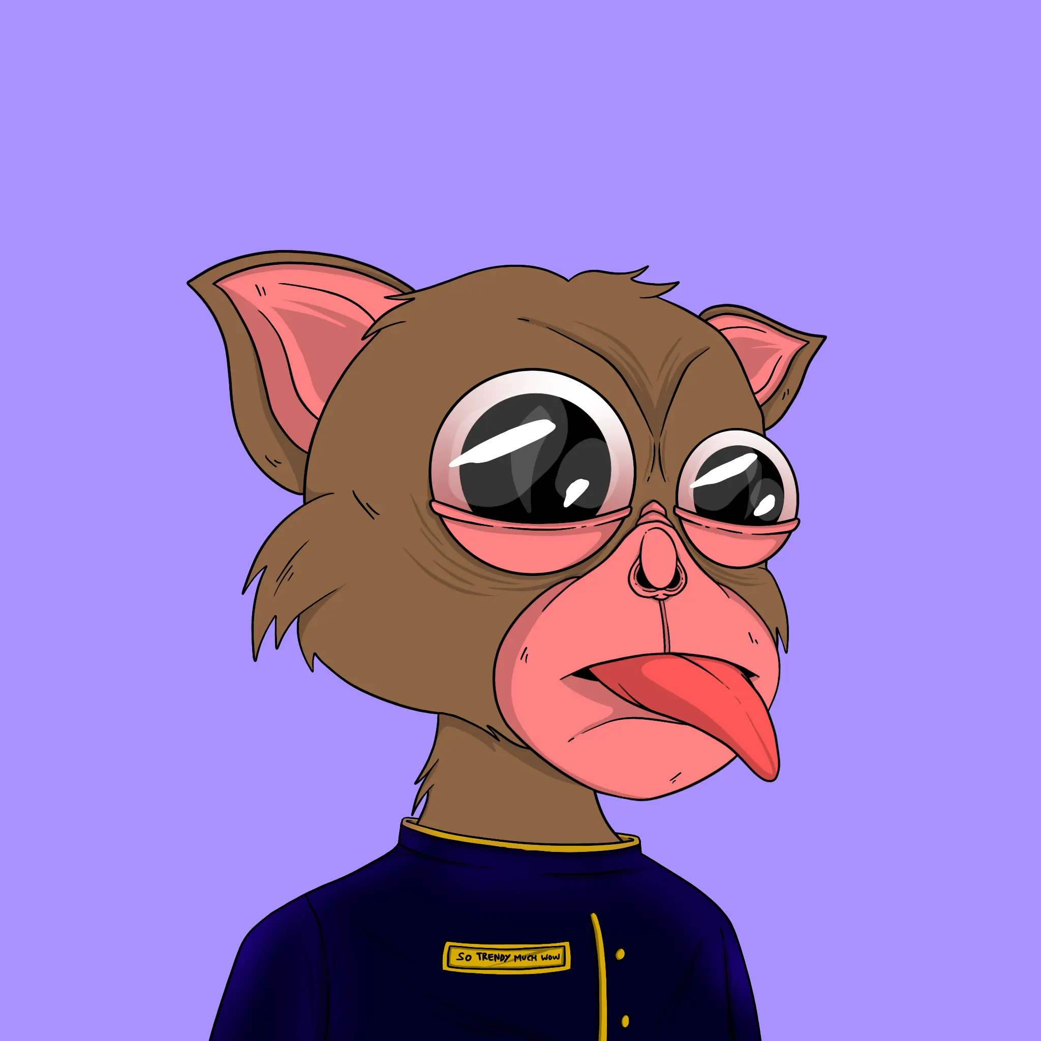 Trendy Tarsier #2432 NFT on Algorand