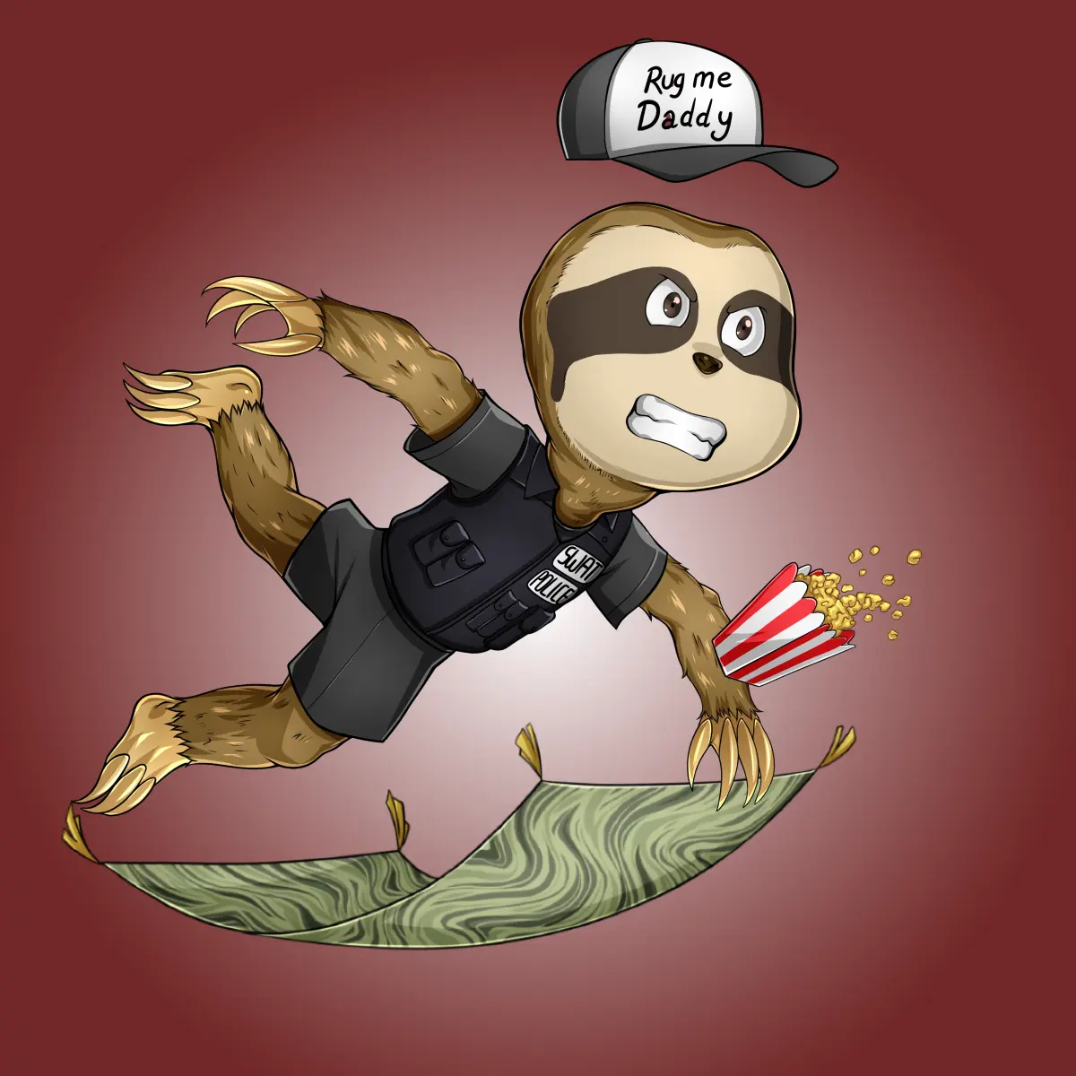 Rug Friends  #6733 NFT on Algorand