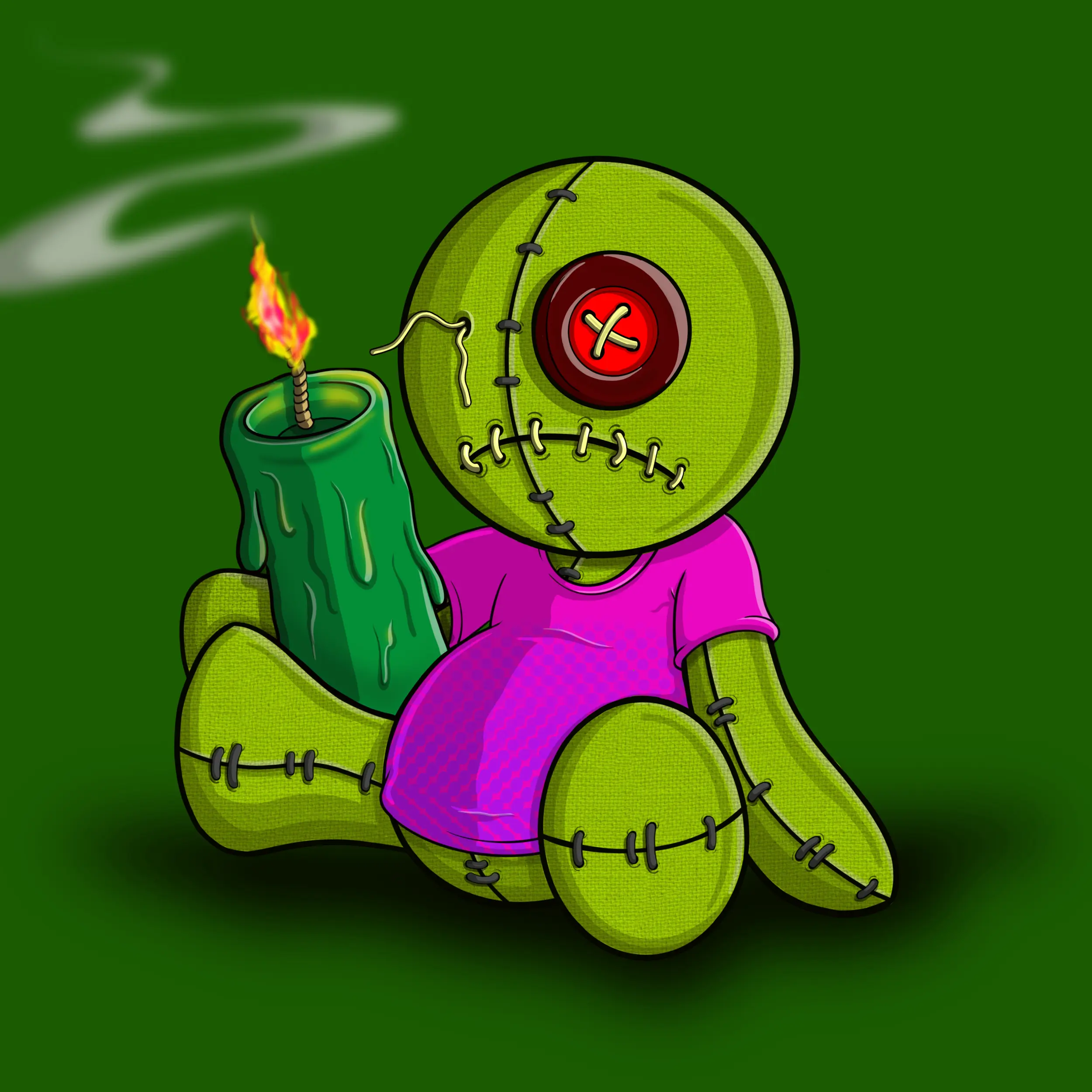 Trippy Stitch #267 NFT on Algorand