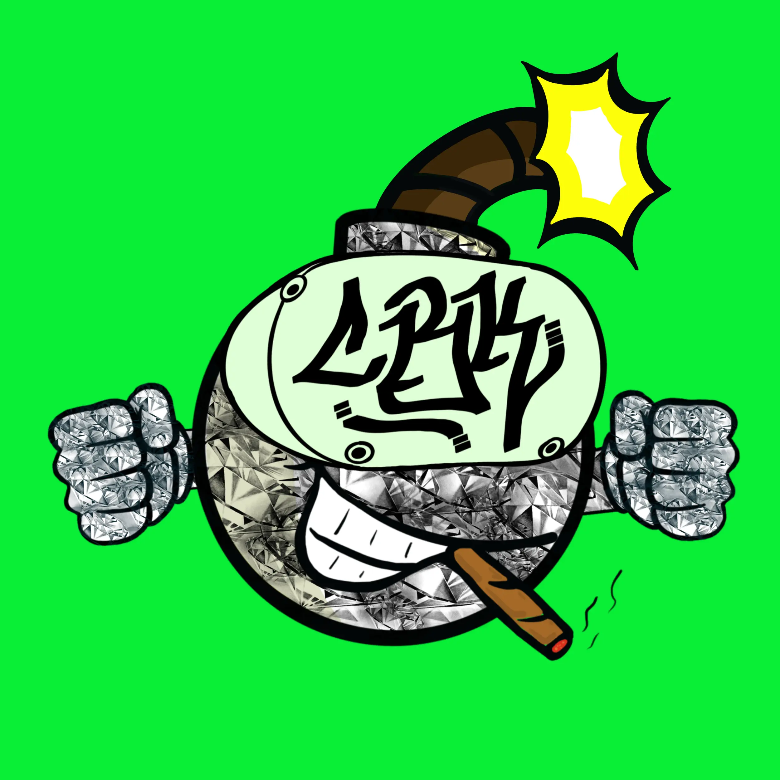 Crypto Bomber Krew #2160 NFT on Algorand