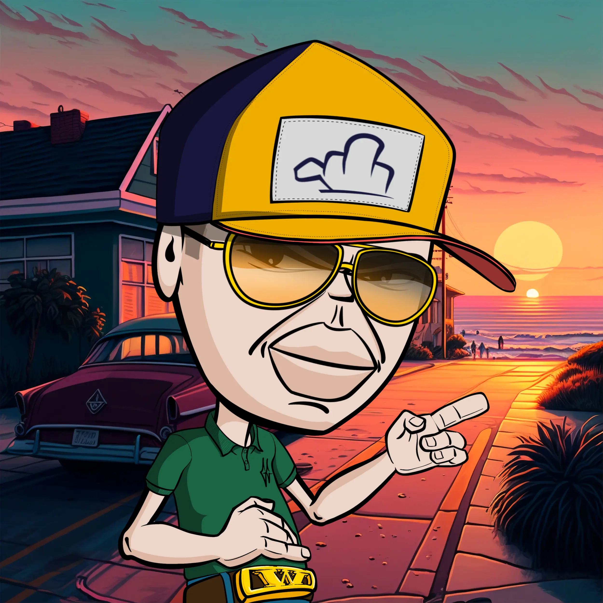 CoolCockGangs #21 NFT on Algorand