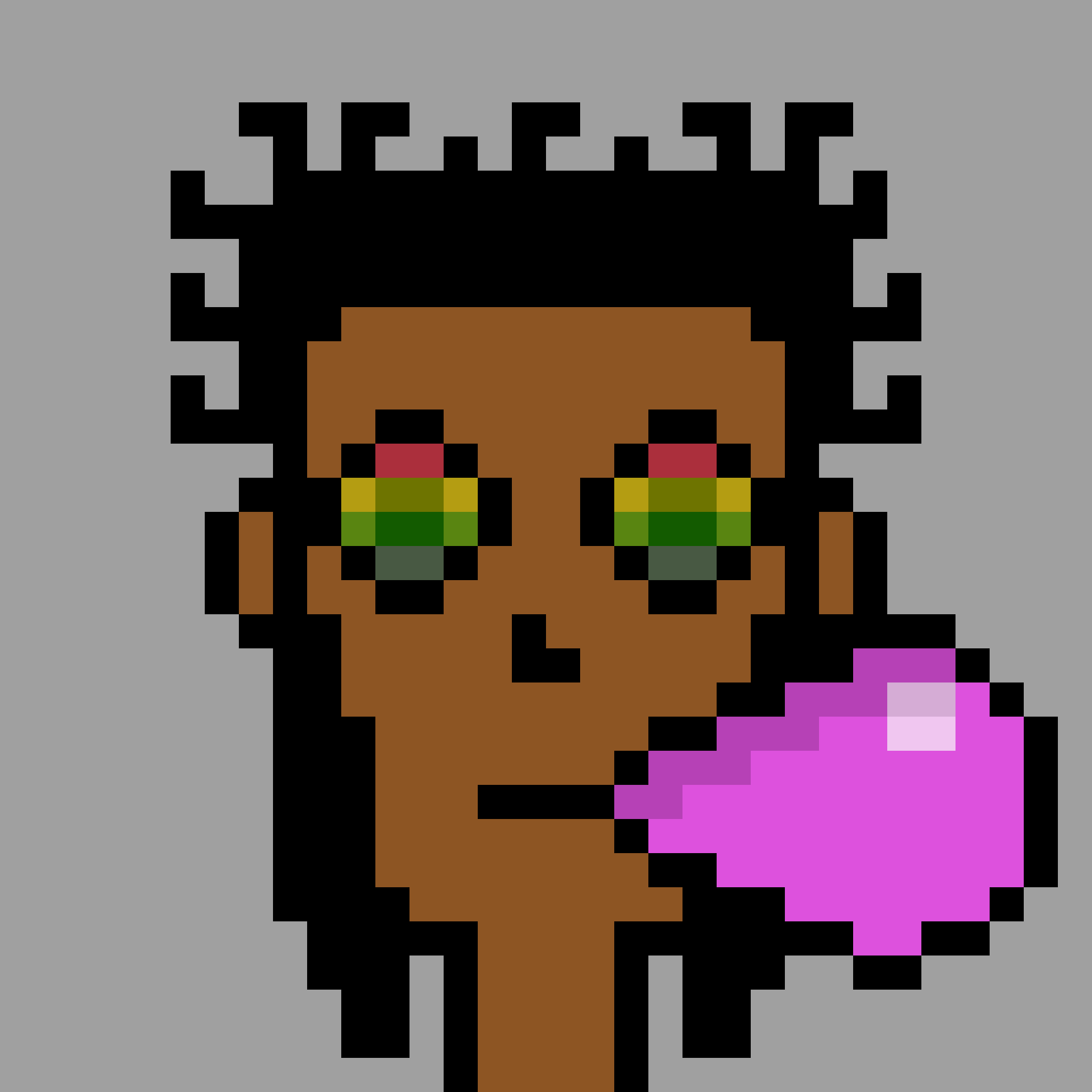 ALGO PUNK #100 NFT on Algorand