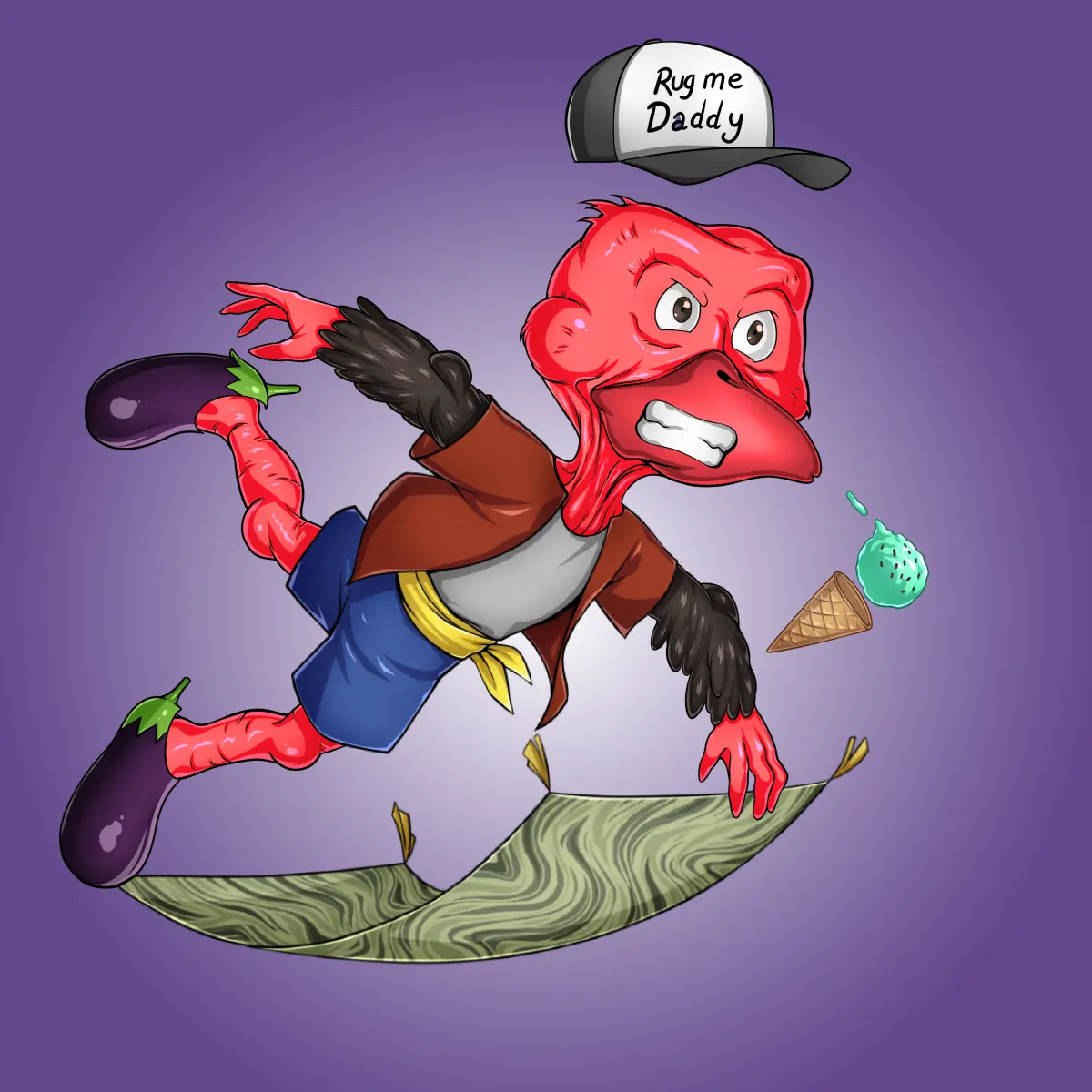 Rug Friends  #1985 NFT on Algorand