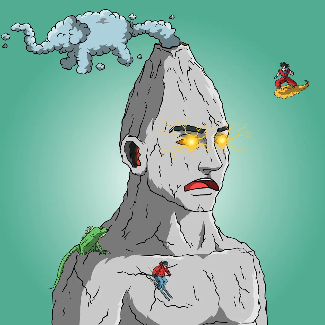 Volcano Boyz #1418 NFT on Algorand