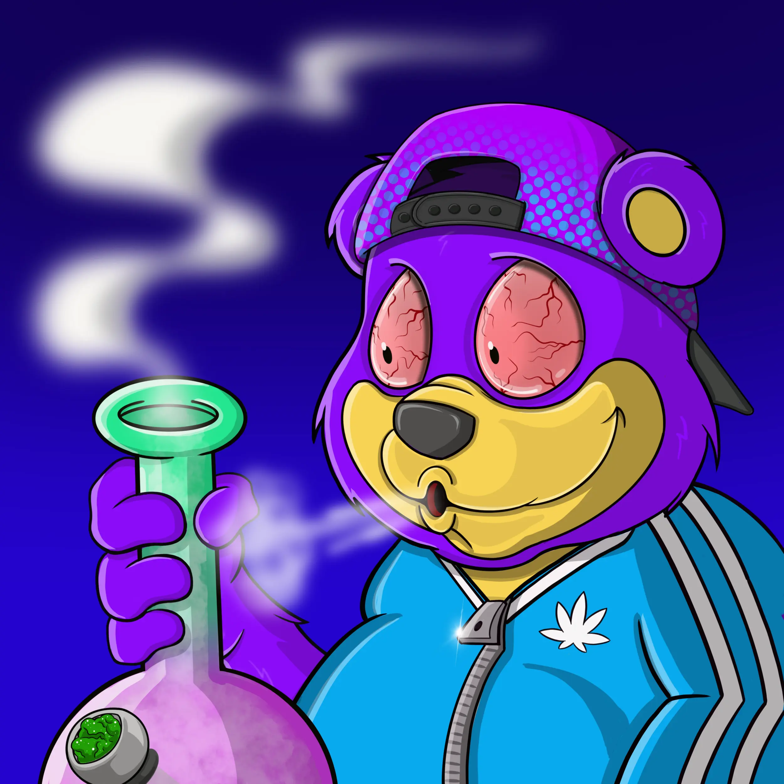 Burnin Bears #343 NFT on Algorand