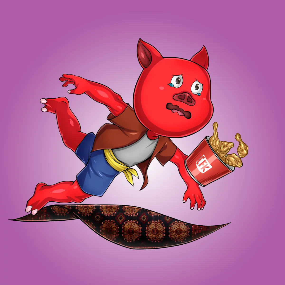 Rug Friends  #6796 NFT on Algorand