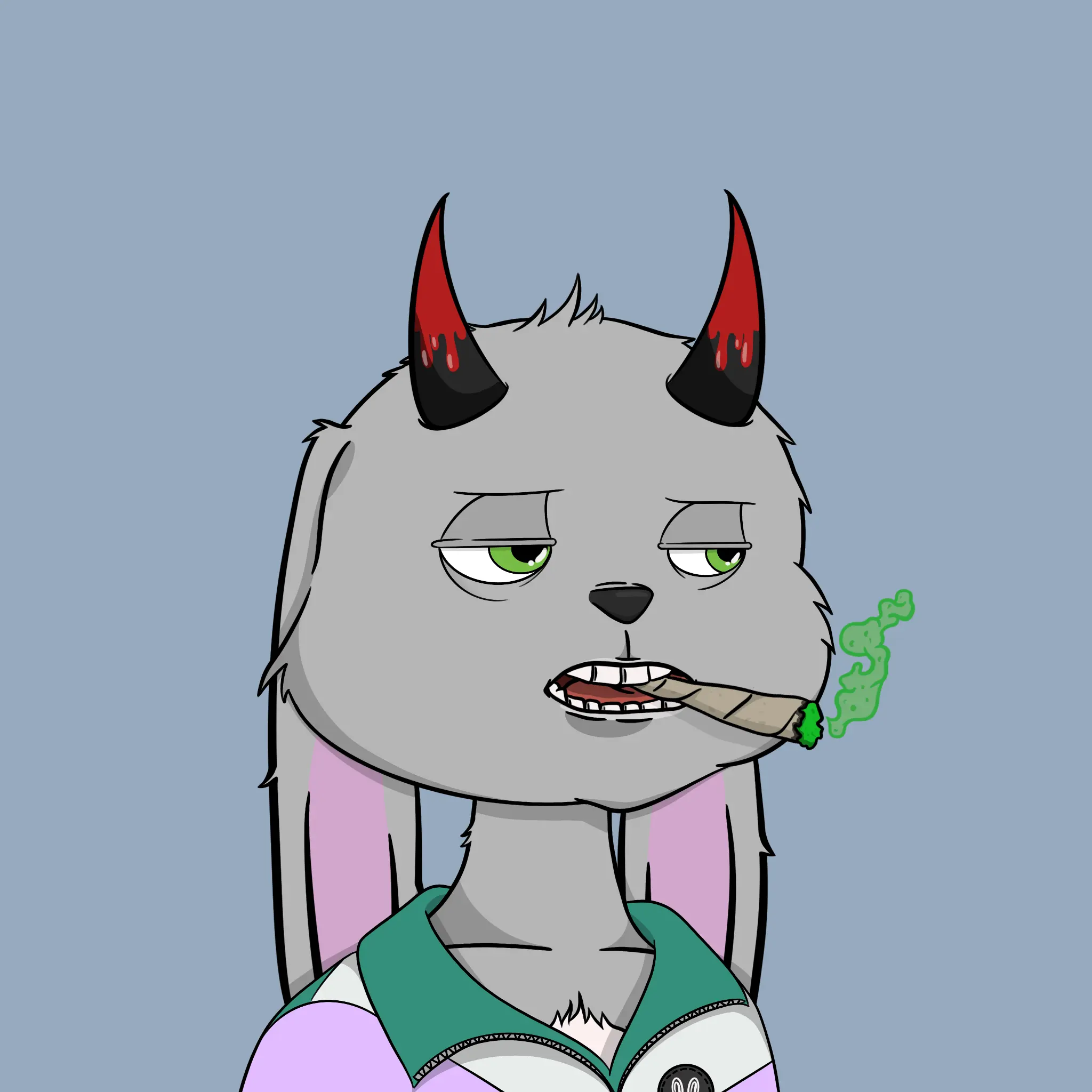 Bad Bunny Society #2976 NFT on Algorand
