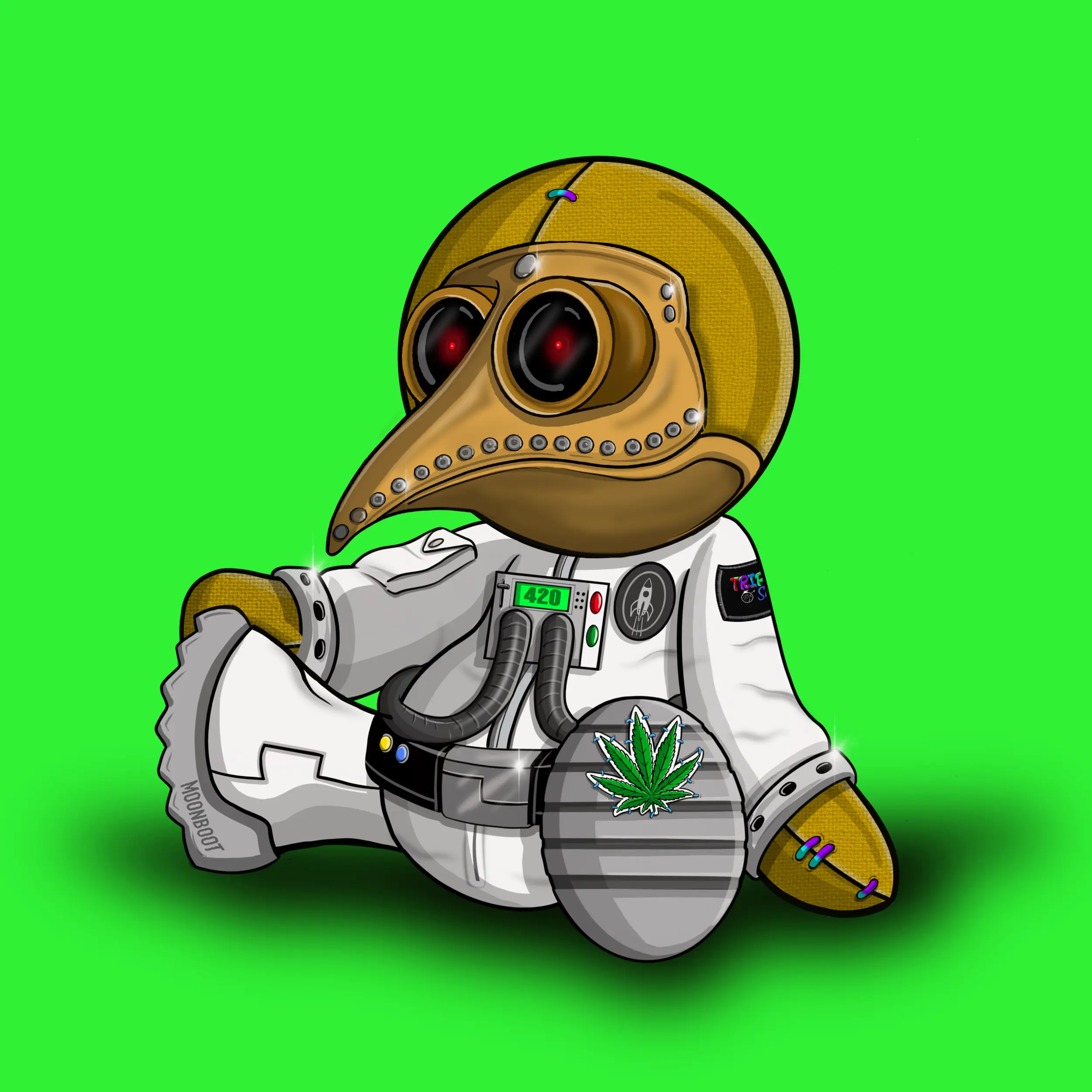 Trippy Stitch #943 NFT on Algorand