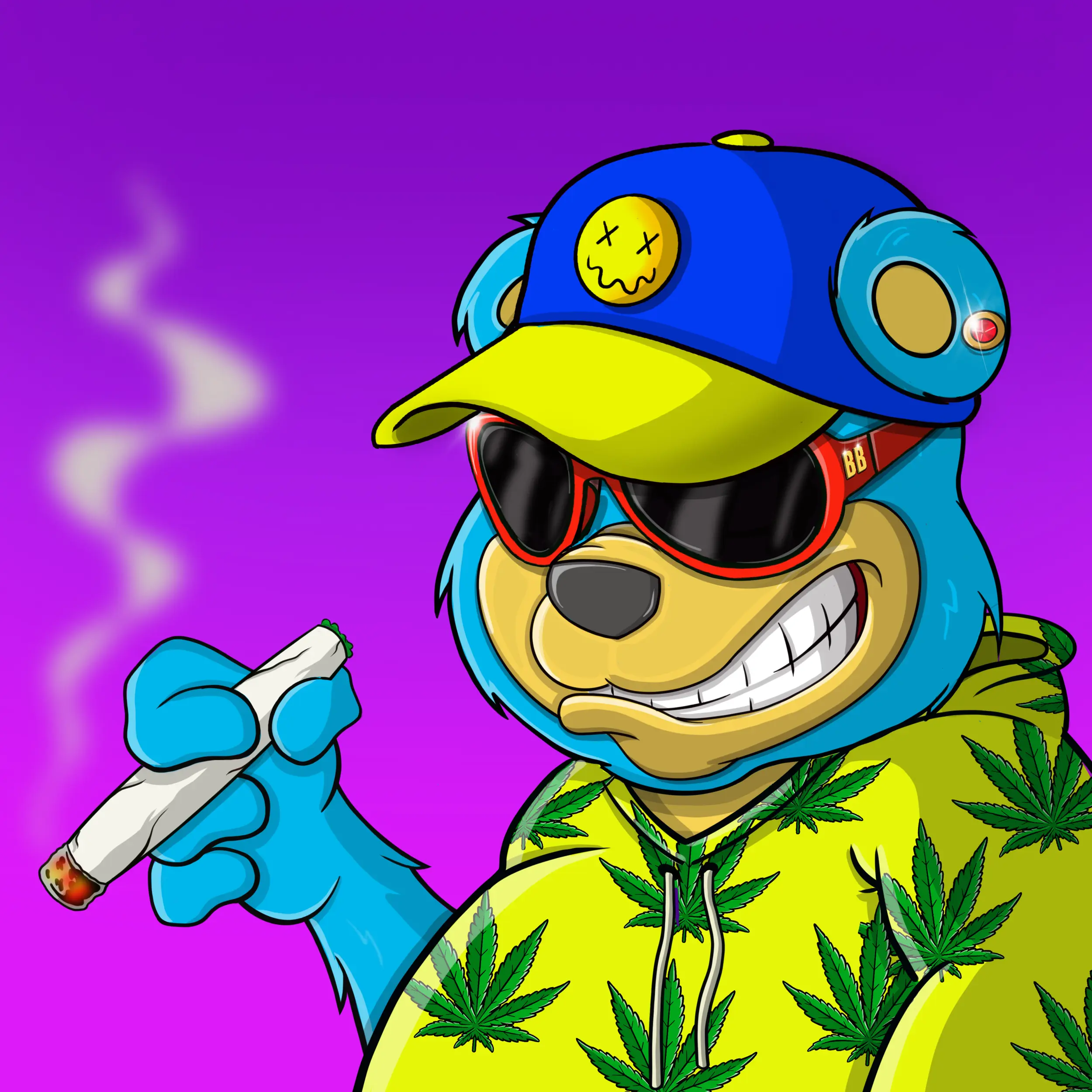 Burnin Bears #1943 NFT on Algorand