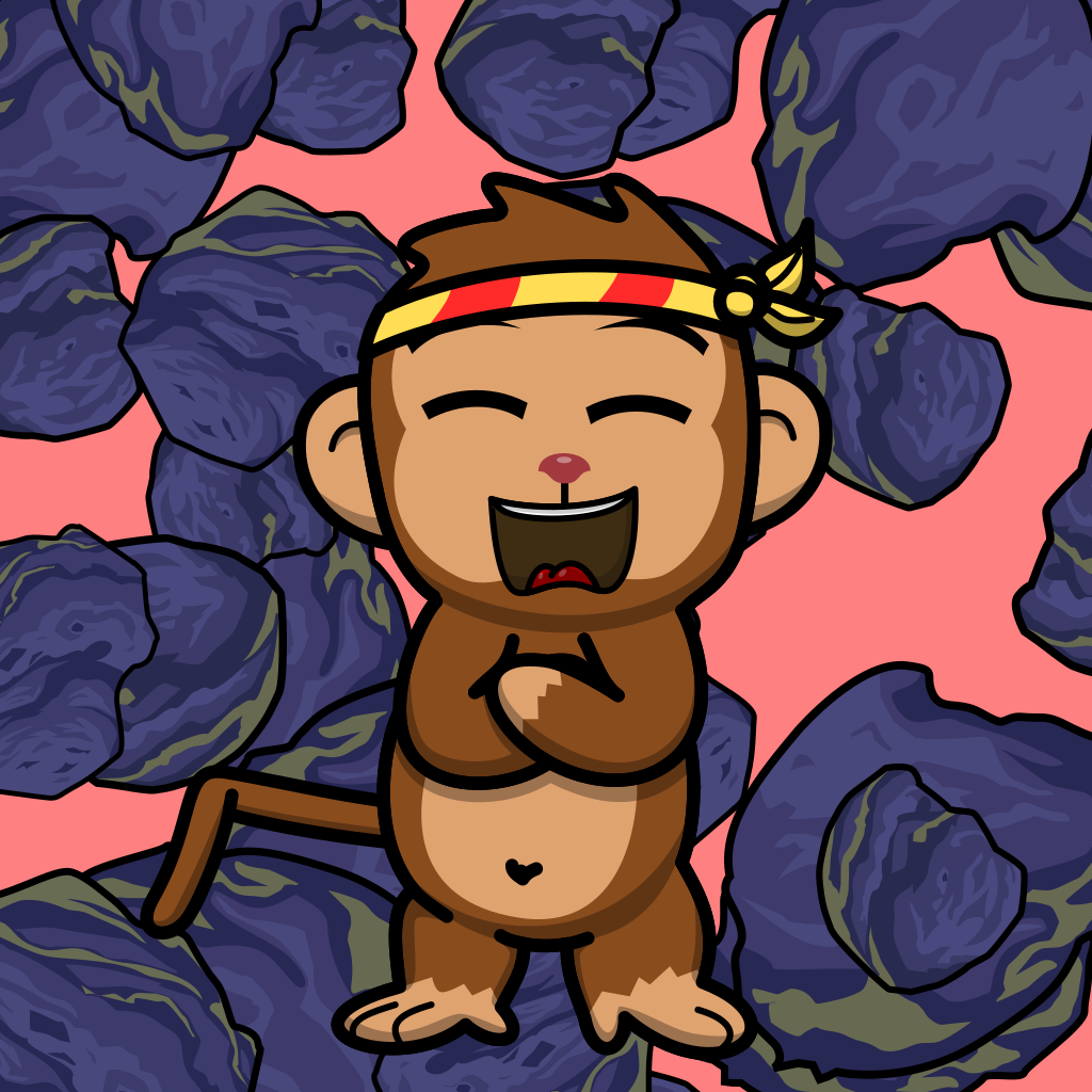 Space Monkey #43 NFT on Algorand