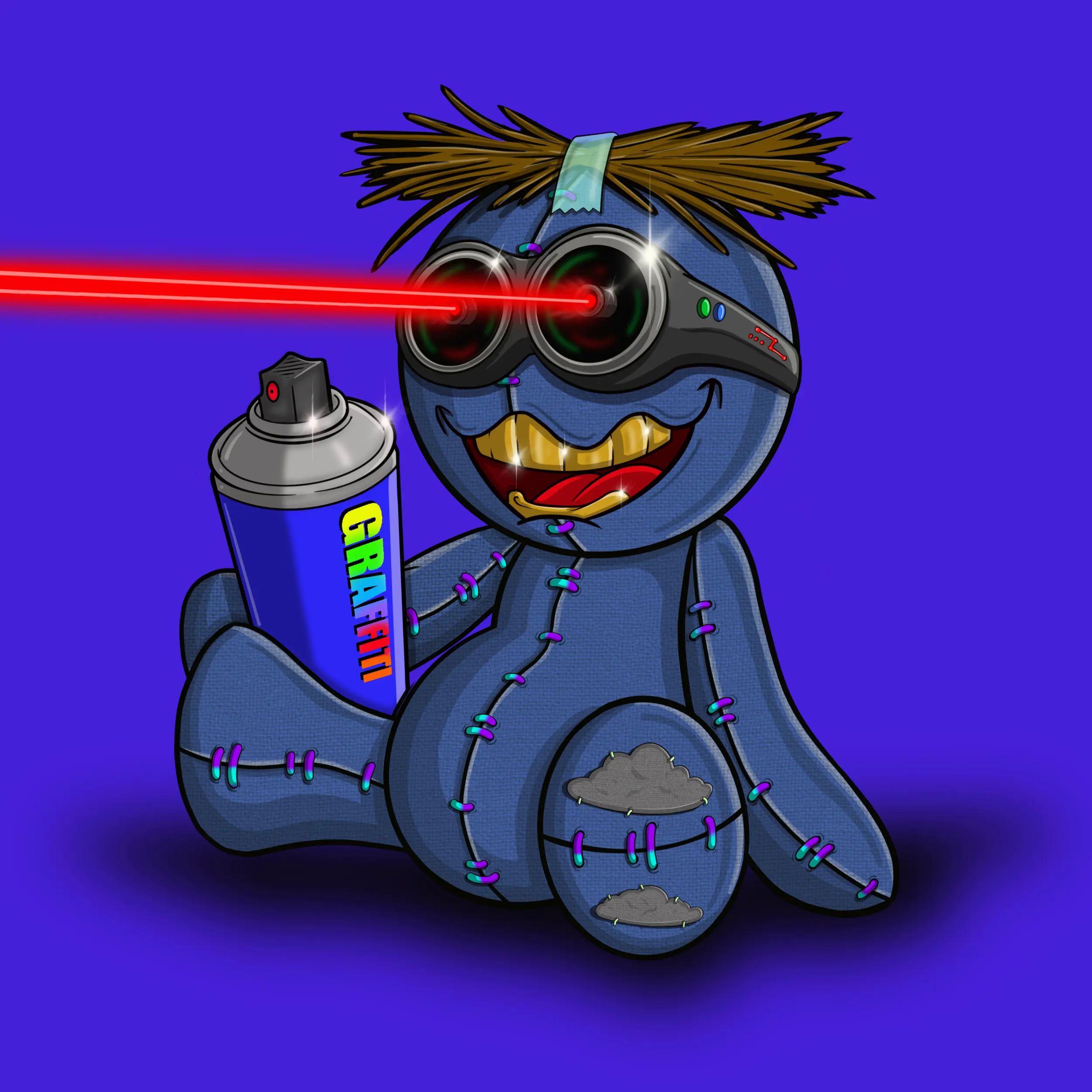 Trippy Stitch #883 NFT on Algorand