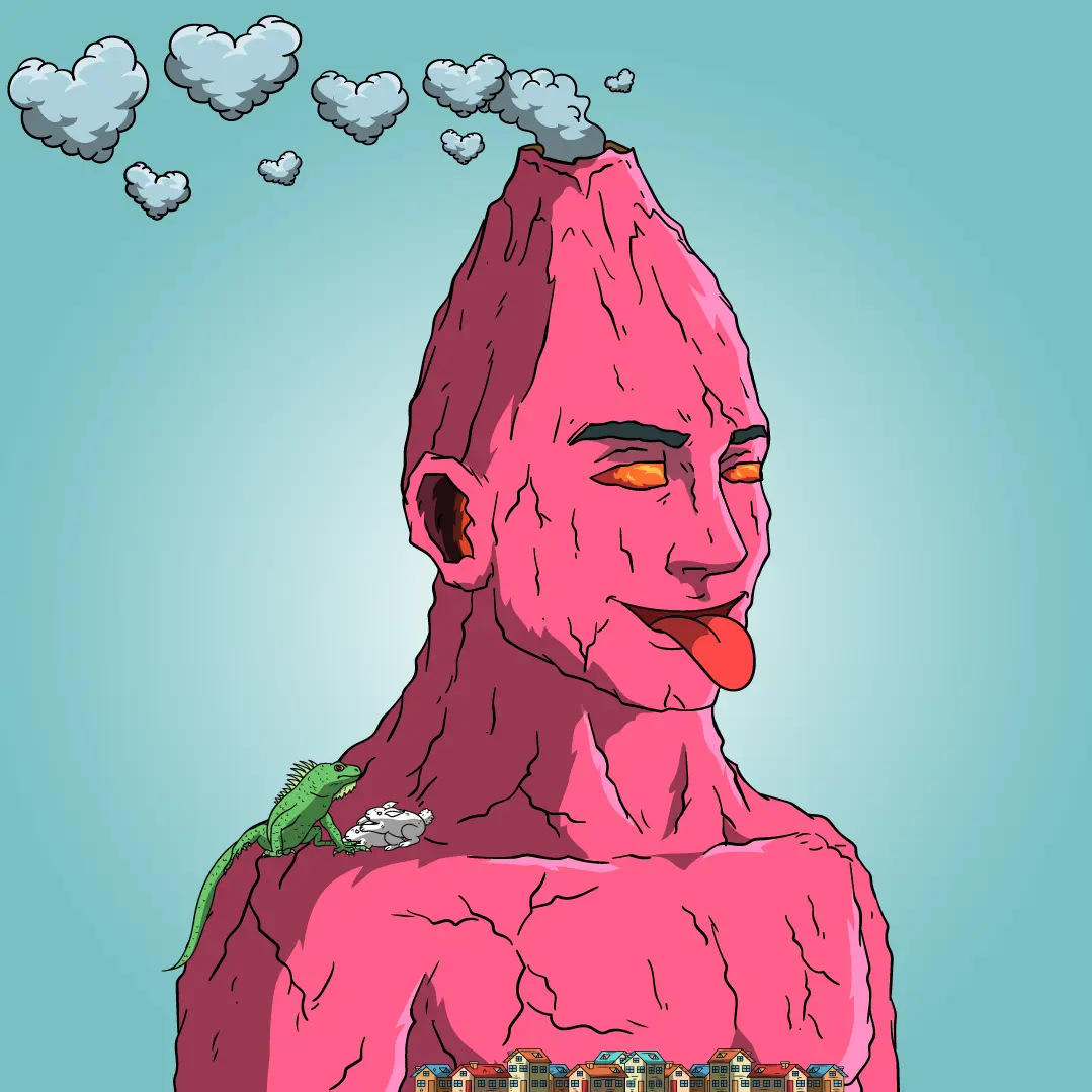 Volcano Boyz #645 NFT on Algorand