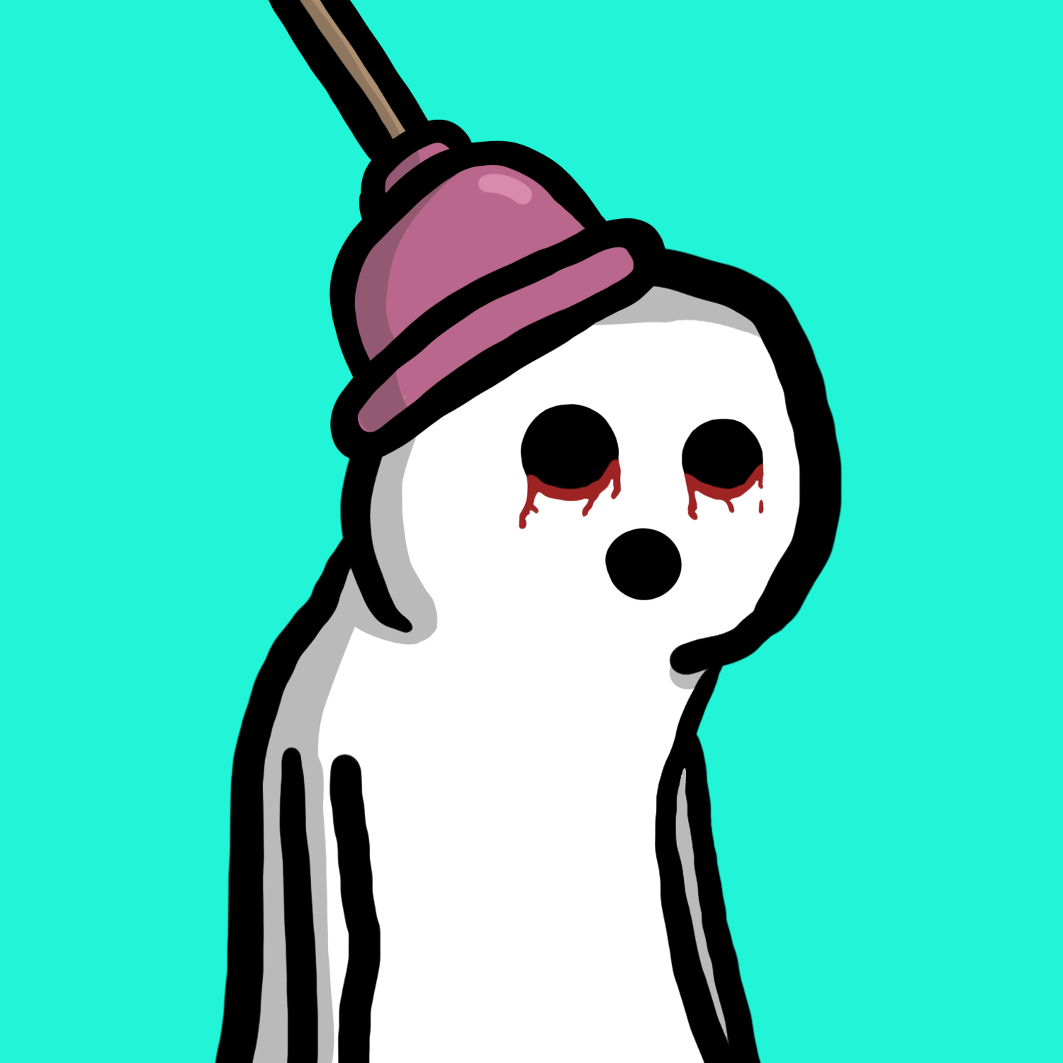 Happy Ghosteez #447 NFT on Algorand