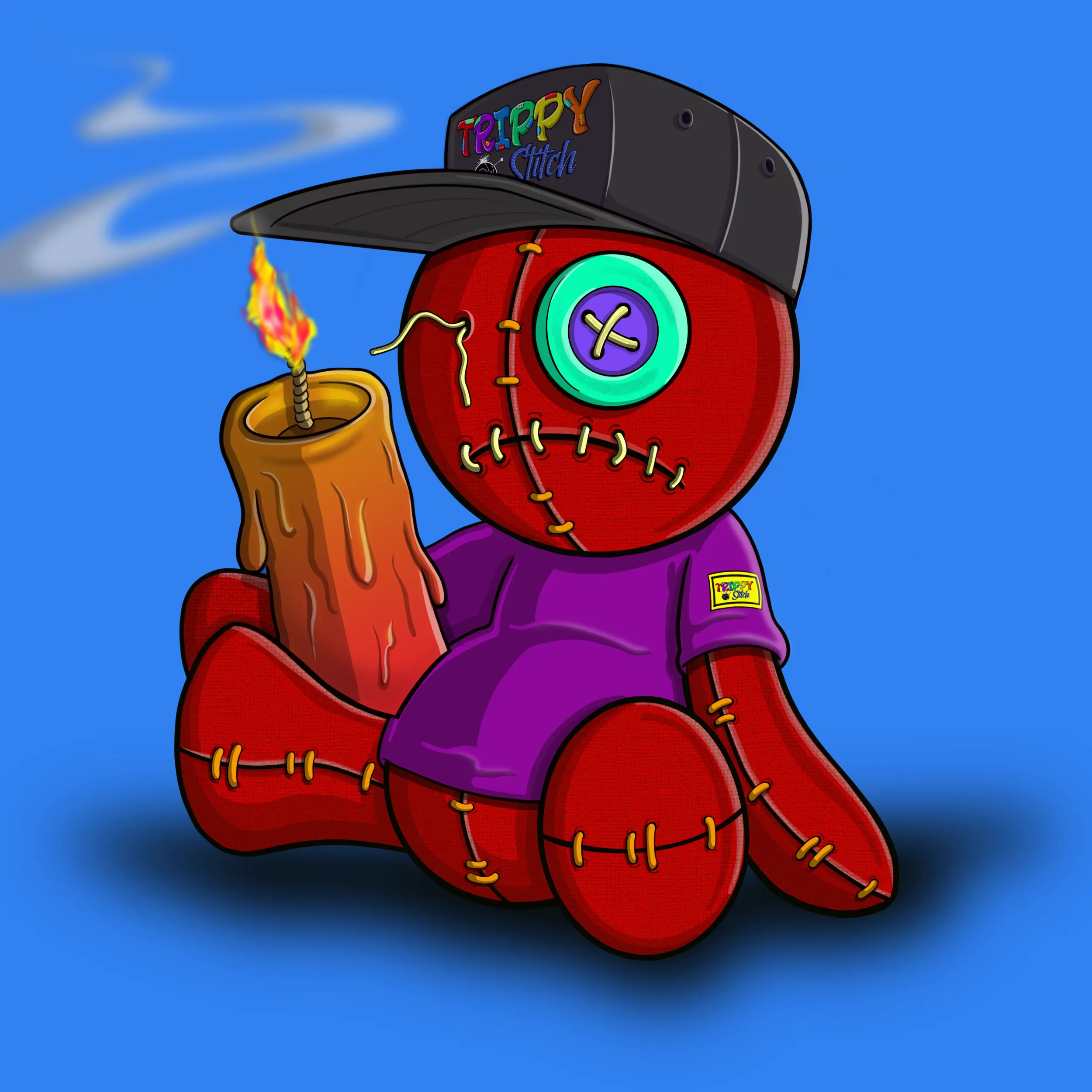 Trippy Stitch #1326 NFT on Algorand