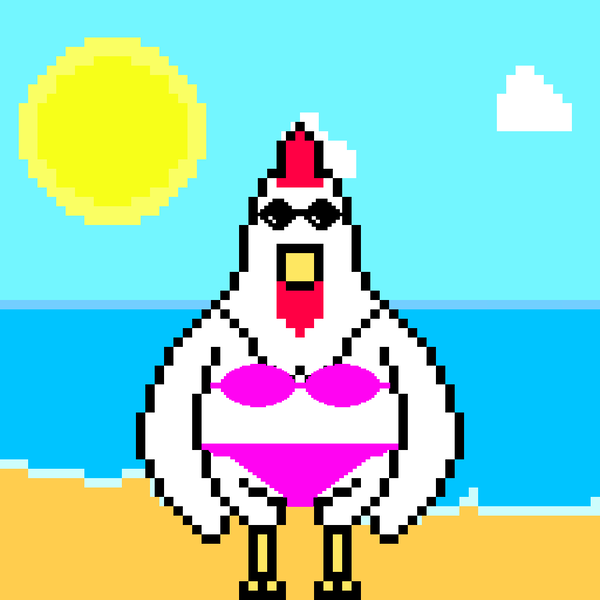 Image of Pixel Chicken #35