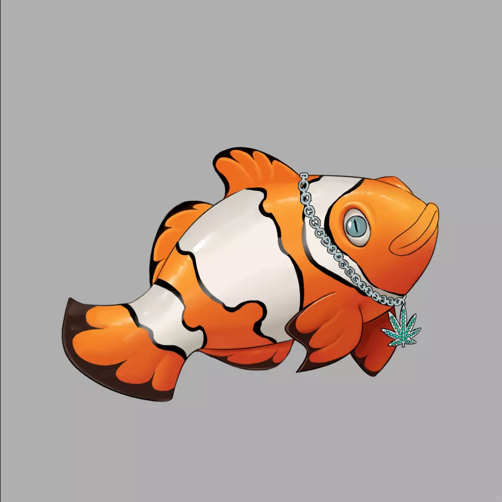 Clown Fish #194 NFT on Algorand